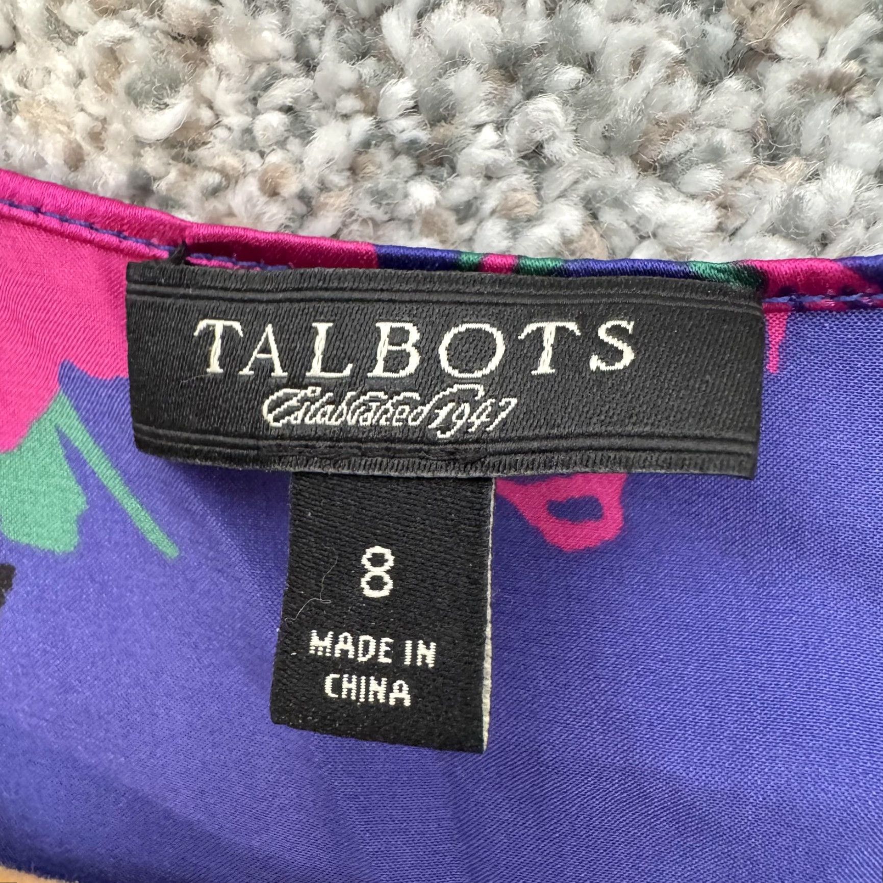 Talbots VINTAGE: No — (but not allowed to include "N/A") Size M / US 6-8 / IT 42-44 - 2 Thumbnail