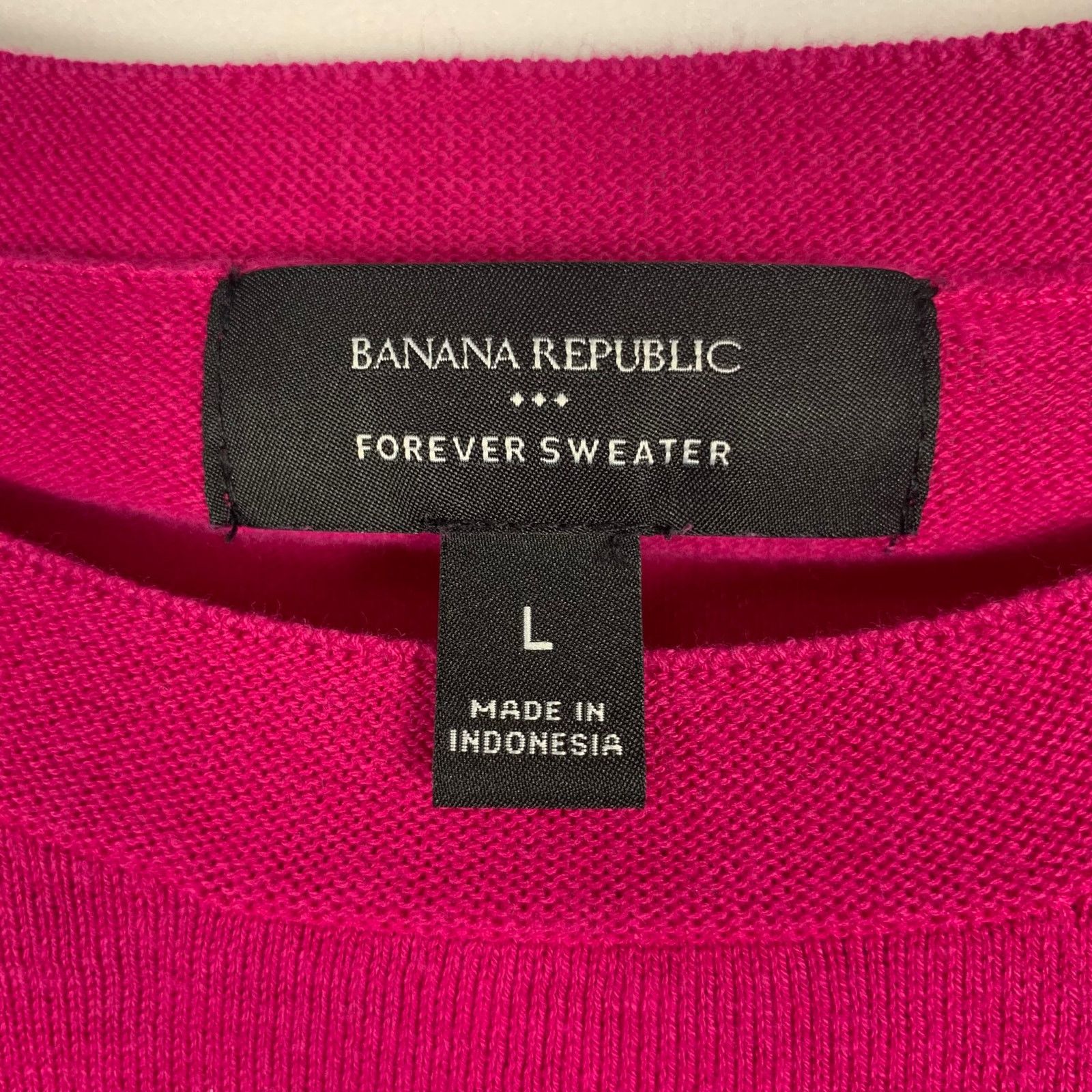 Banana Republic Banana Republic Forever Sweater Women's Large Red Soft Cozy Size L / US 10 / IT 46 - 2 Thumbnail