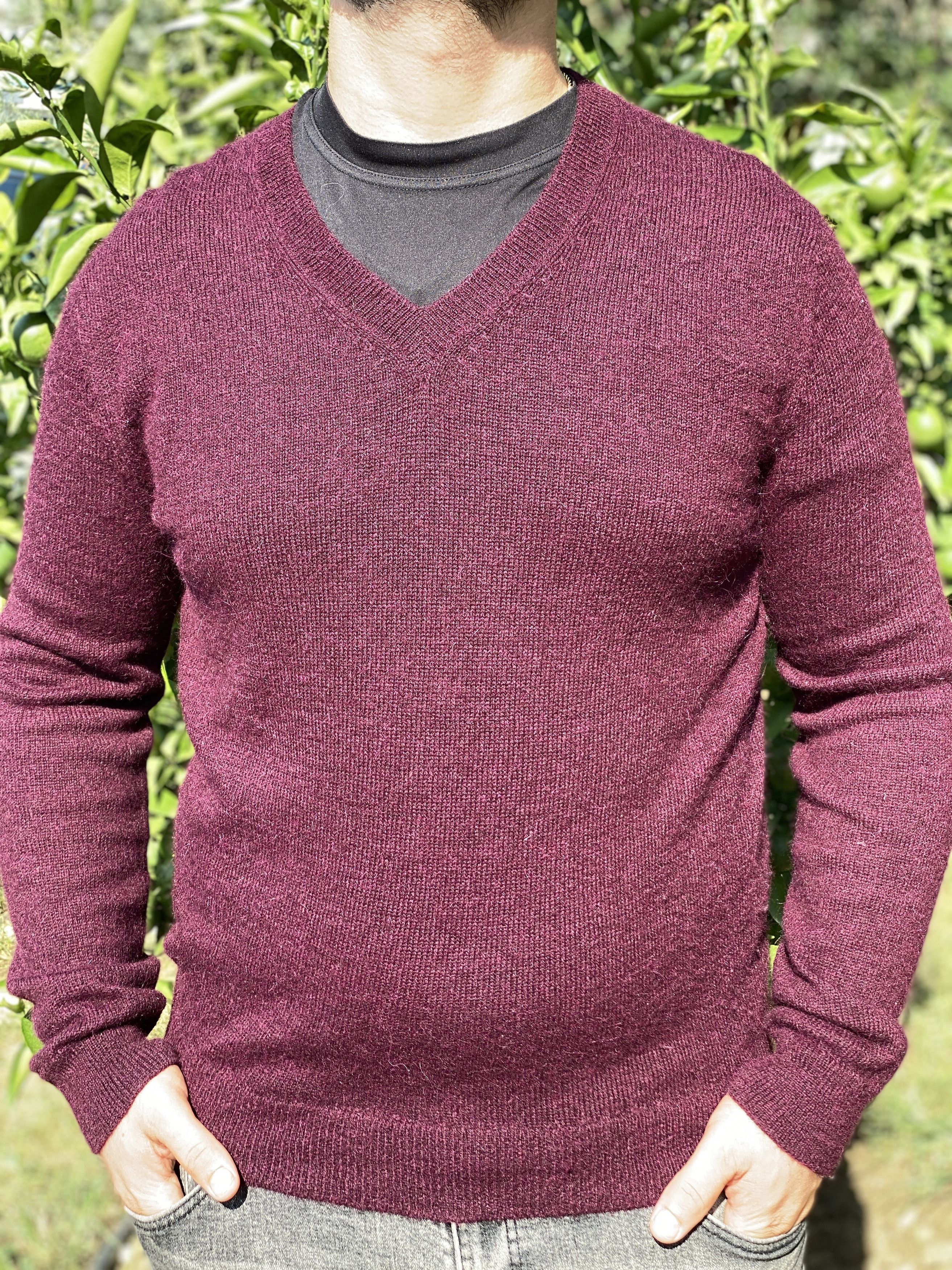 Prada Prada Milano Alpaca V-Neck Pullover Jumper Size 52 50 L Size US M / EU 48-50 / 2 - 12 Thumbnail