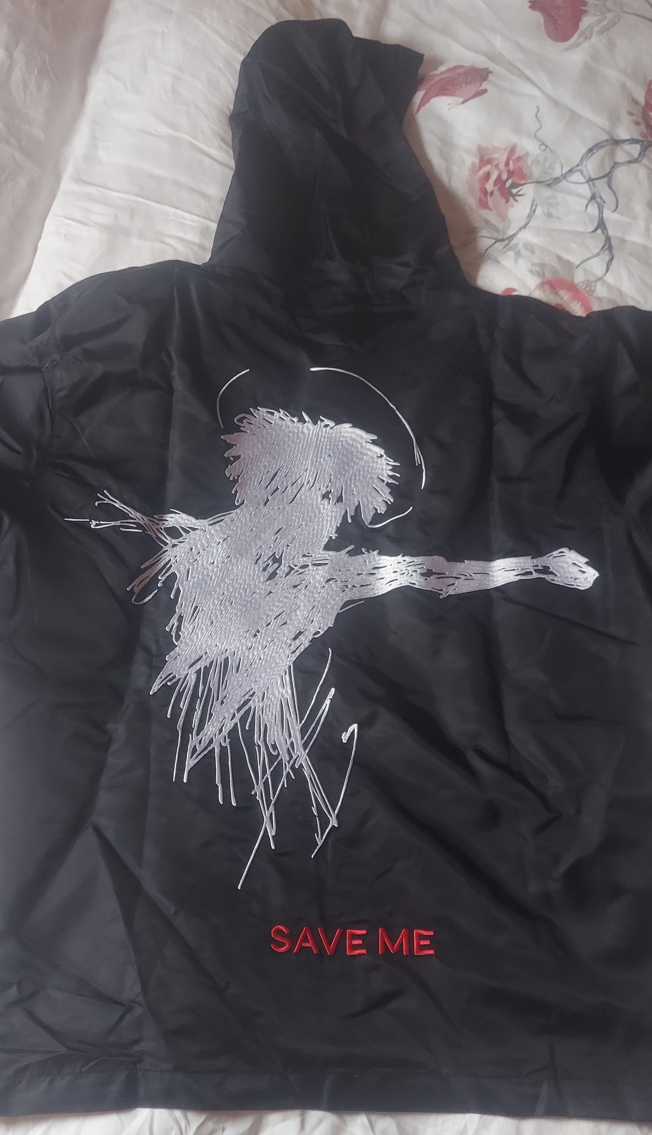 Revenge XXXTENTACION Revenge XXL Windbreaker Embroidered "Save Me" Size US XXL / EU 58 / 5 - 7 Thumbnail