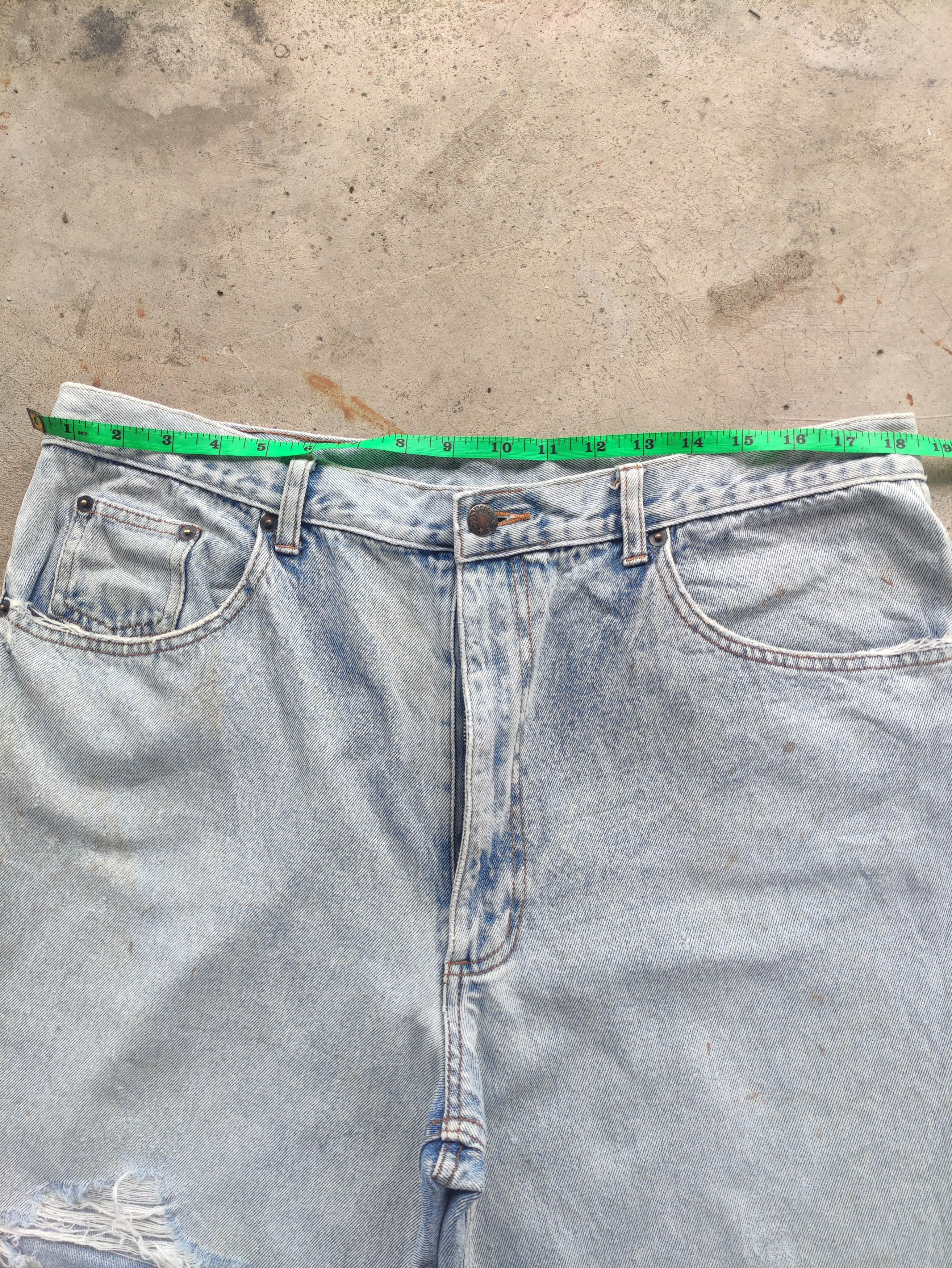 Vintage Japanese jean Distressed Faded Denim Pants