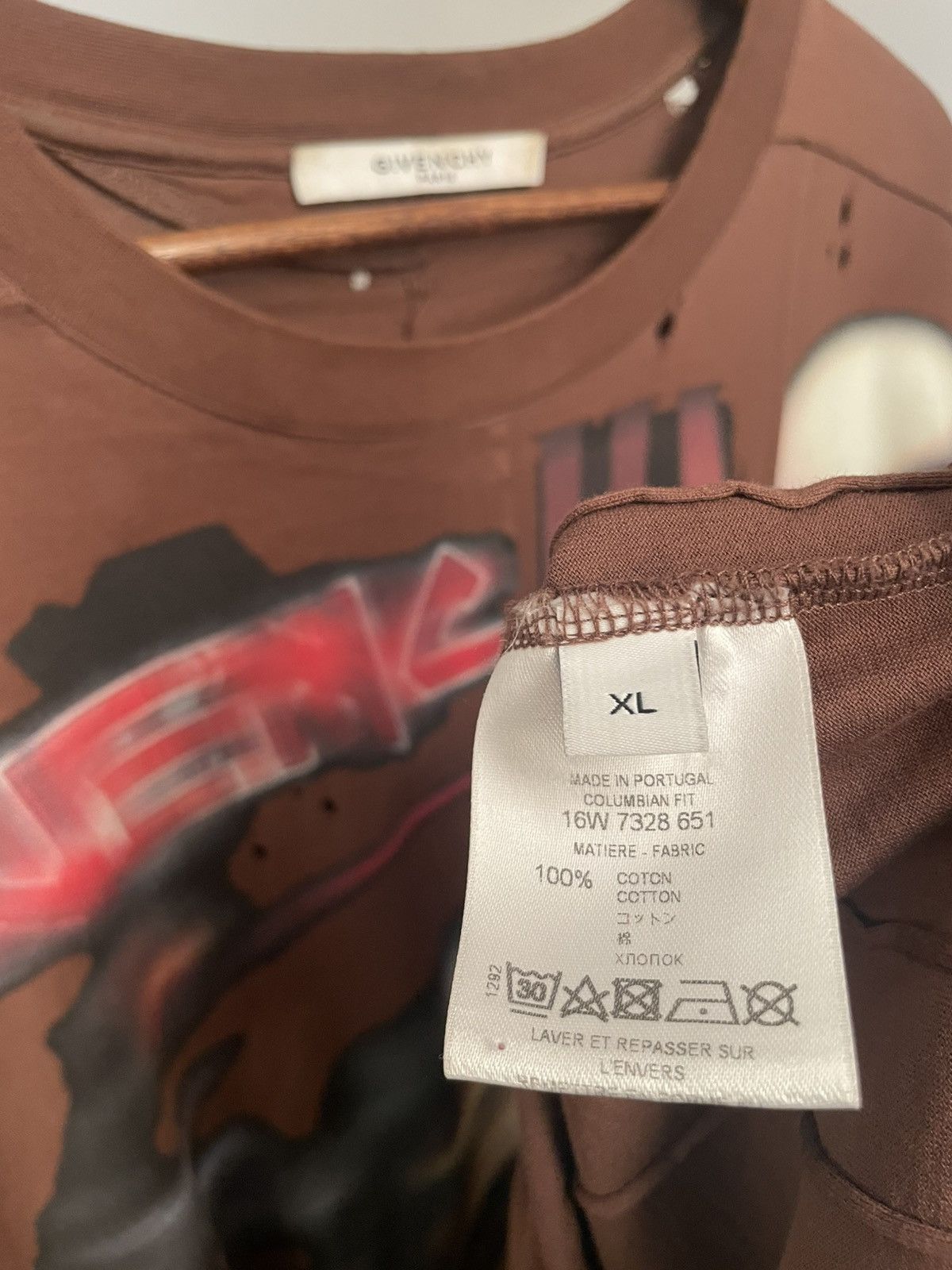 Givenchy Givenchy Heavy Metal T Shirt Size US XL / EU 56 / 4 - 12 Thumbnail