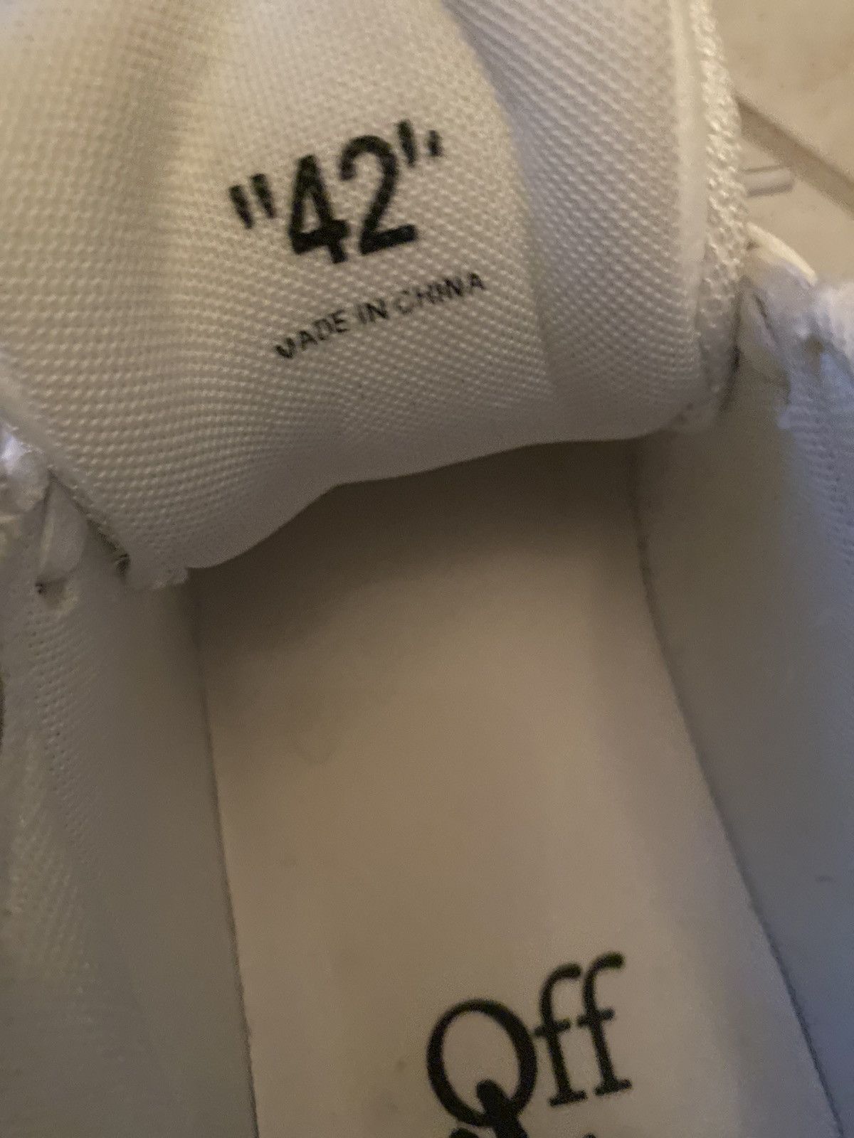 Off-White White and black Size US 9 / EU 42 - 4 Thumbnail