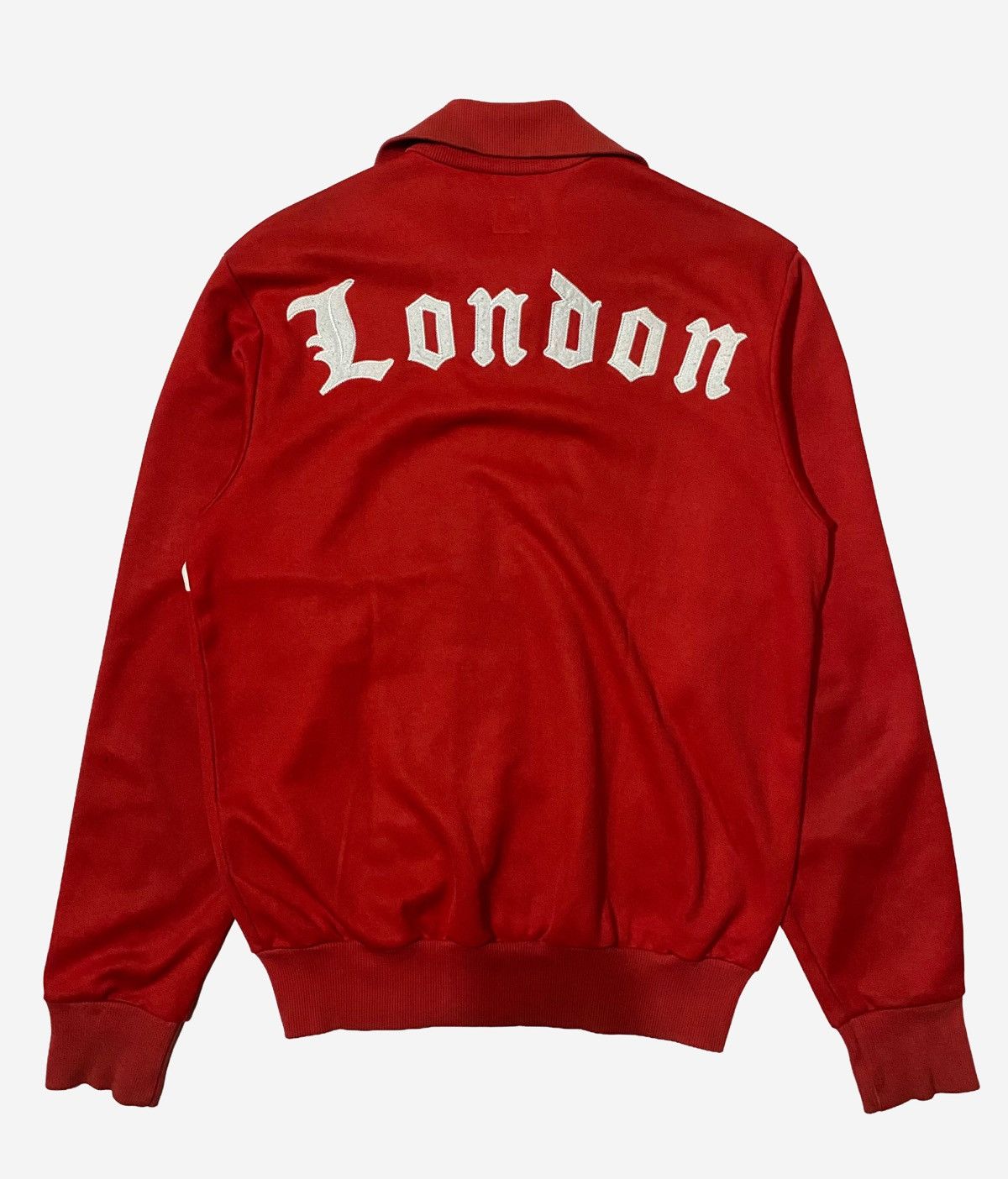 Adidas VINTAGE 2006 ADIDAS LONDON BRIDGE TRACK TOP RED WHITE Size US M / EU 48-50 / 2 - 12 Thumbnail