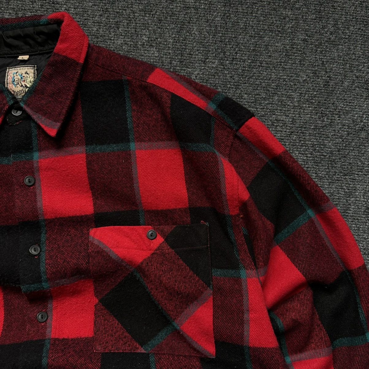 Grailed VTG Flannel Plaid Shirt Button Up Fashion Report Size L Y2K Size US L / EU 52-54 / 3 - 10 Thumbnail