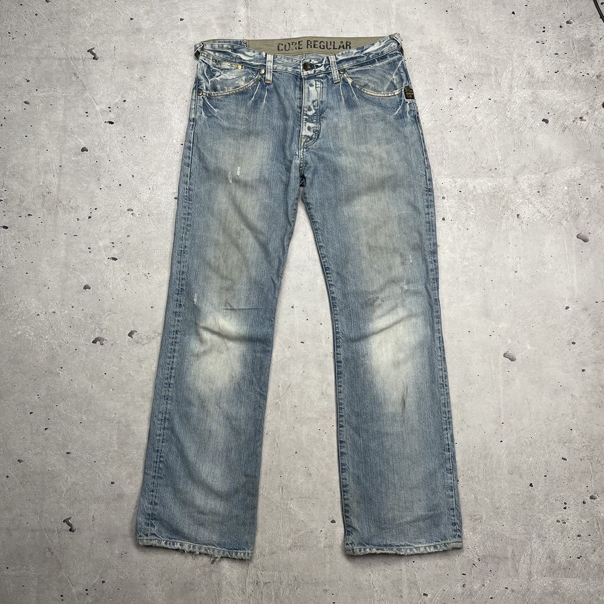 G-Star × Vintage Vintage y2k G-Star raw core regular denim pants Size US 36 / EU 52 - 1 Thumbnail