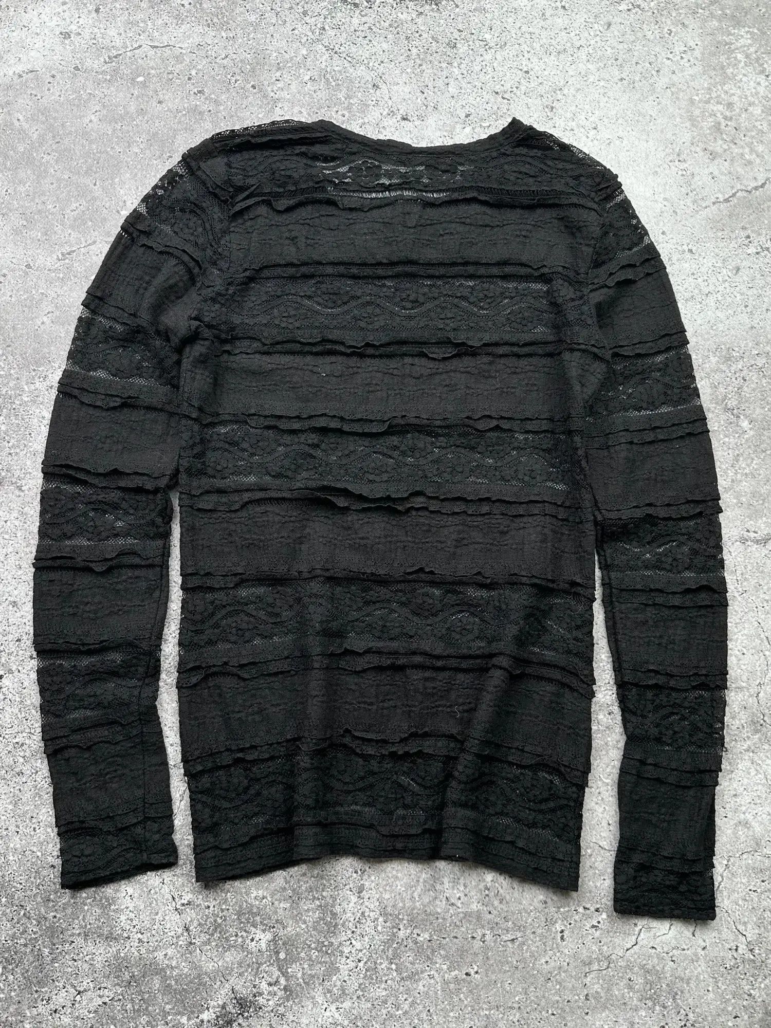 Vintage Vintage Lace Long Sleeve C544(V18) Size S / US 4 / IT 40 - 4 Thumbnail