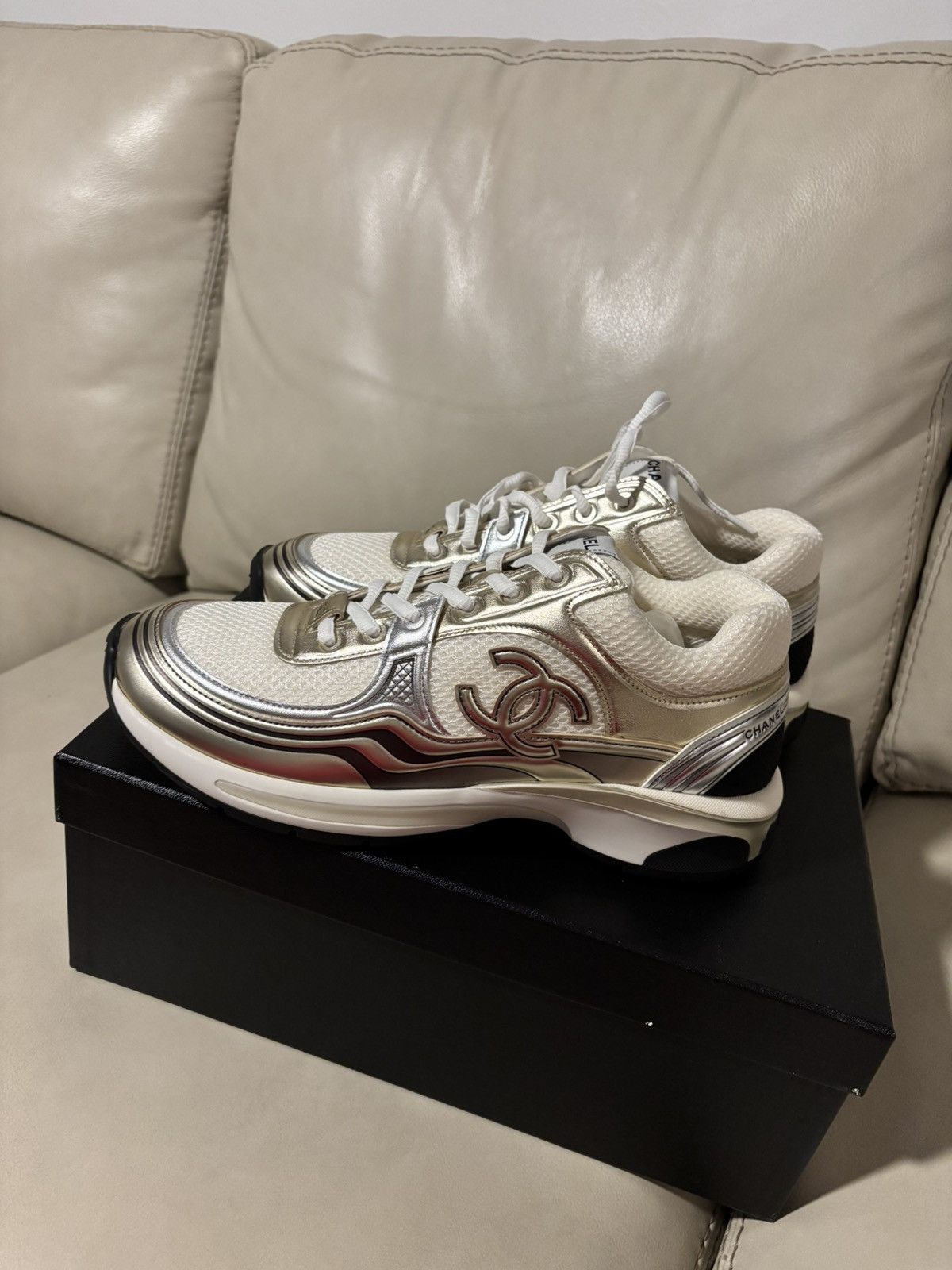 Chanel Chanel Sneakers Size US 11 / IT 41 - 7 Thumbnail