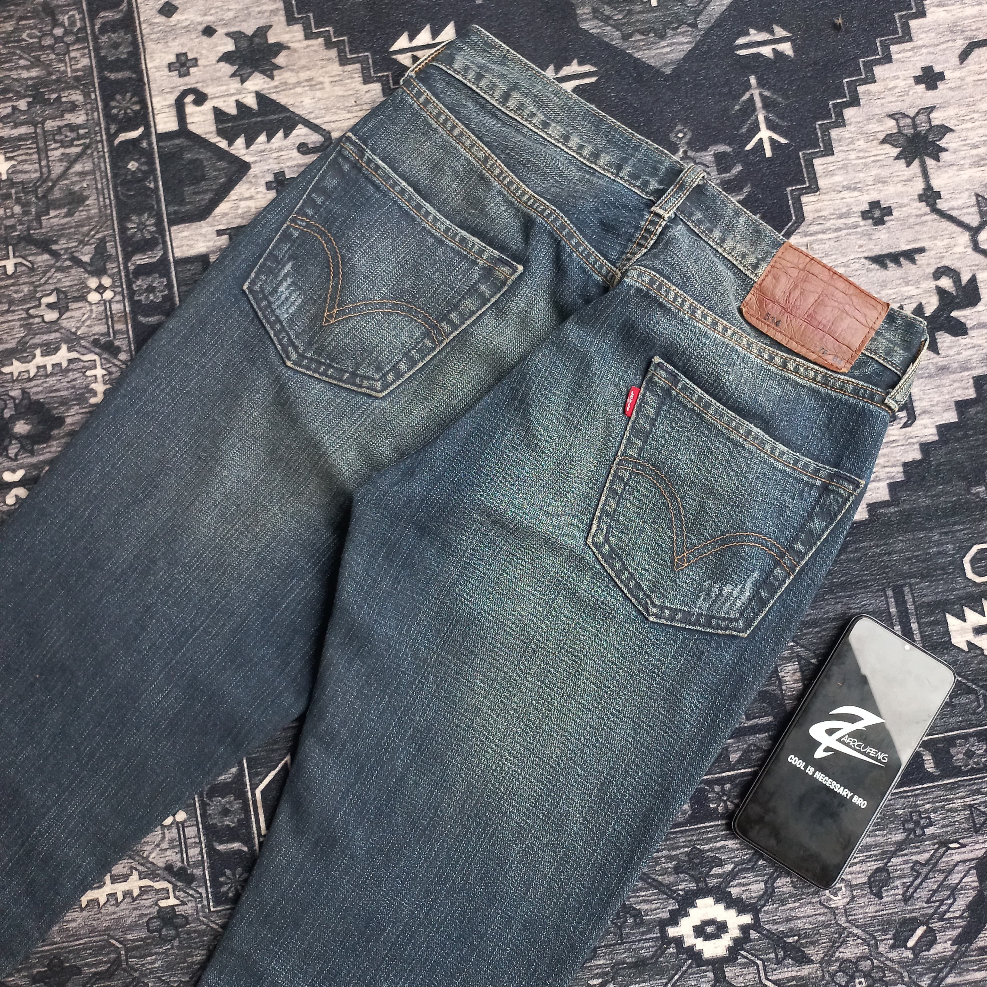 Levi's Levi 514 vintage Made In China Size US 28 / EU 44 - 5 Thumbnail