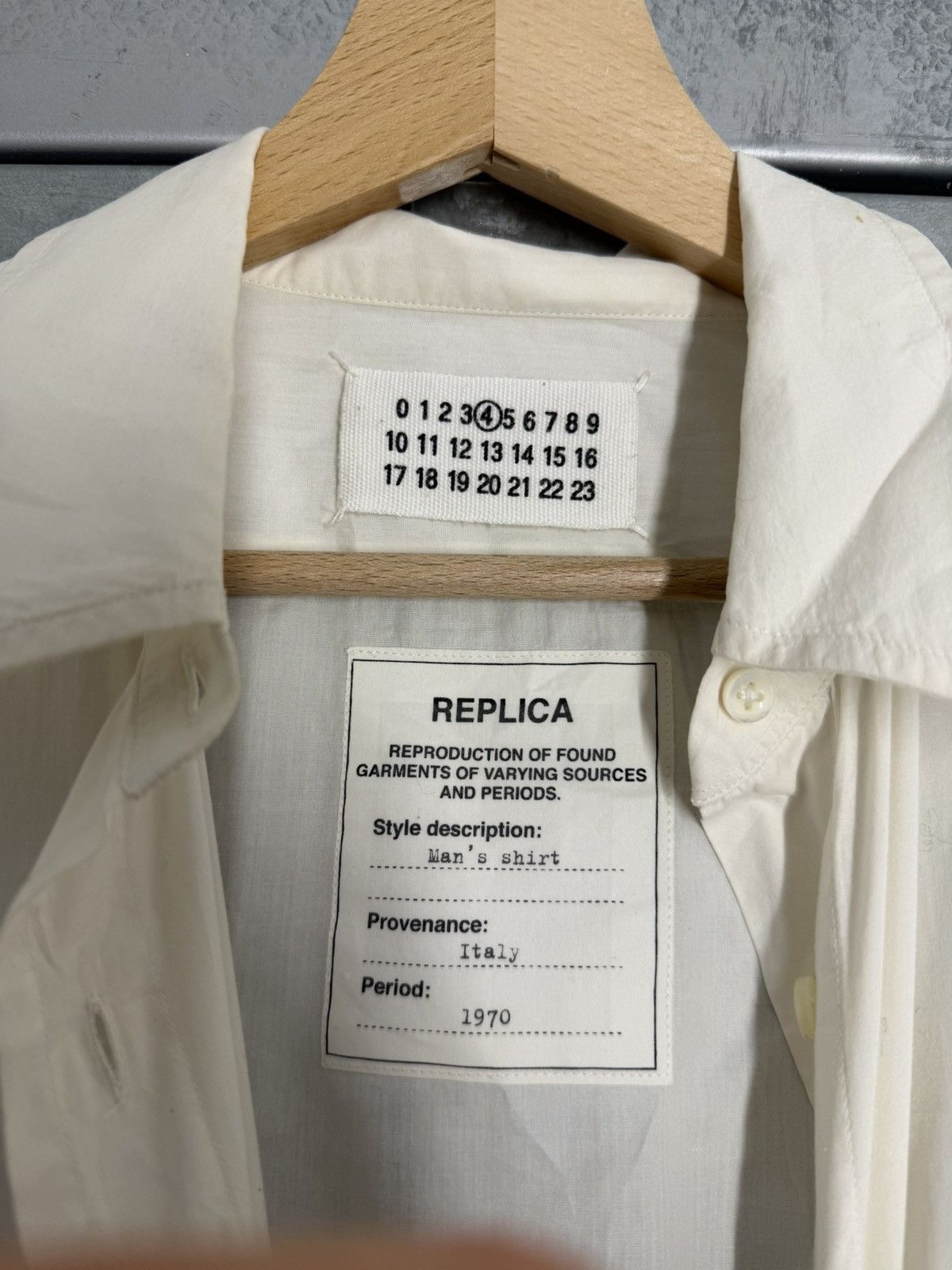 Maison Margiela Vintage Maison Margiela Replica Shirt Size US S / EU 44-46 / 1 - 2 Thumbnail