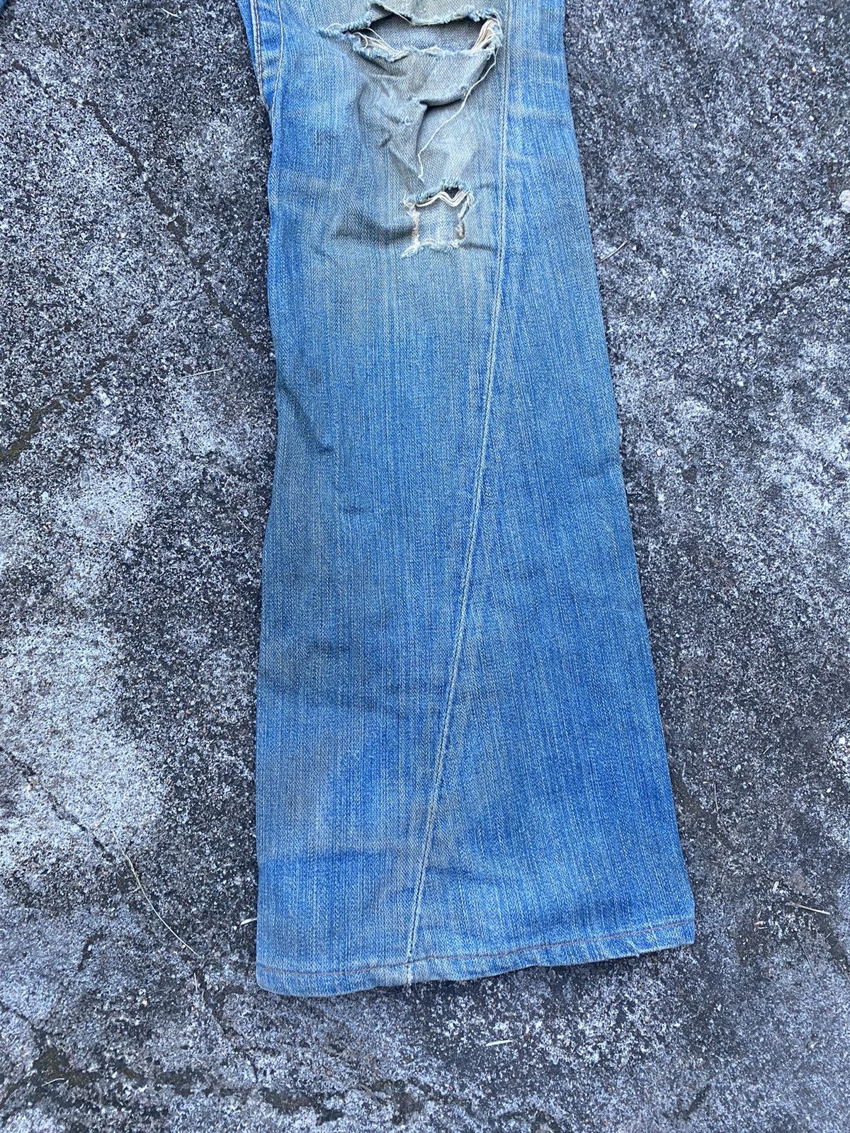 True Religion True Religion Dirty Rusty Distressed Denim Size US 30 / EU 46 - 4 Thumbnail