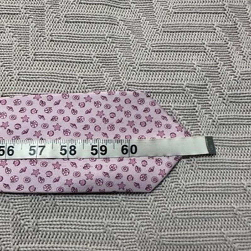 Pierre Cardin Vintage Pierre Cardin pink seashell silk tie Size ONE SIZE - 4 Thumbnail