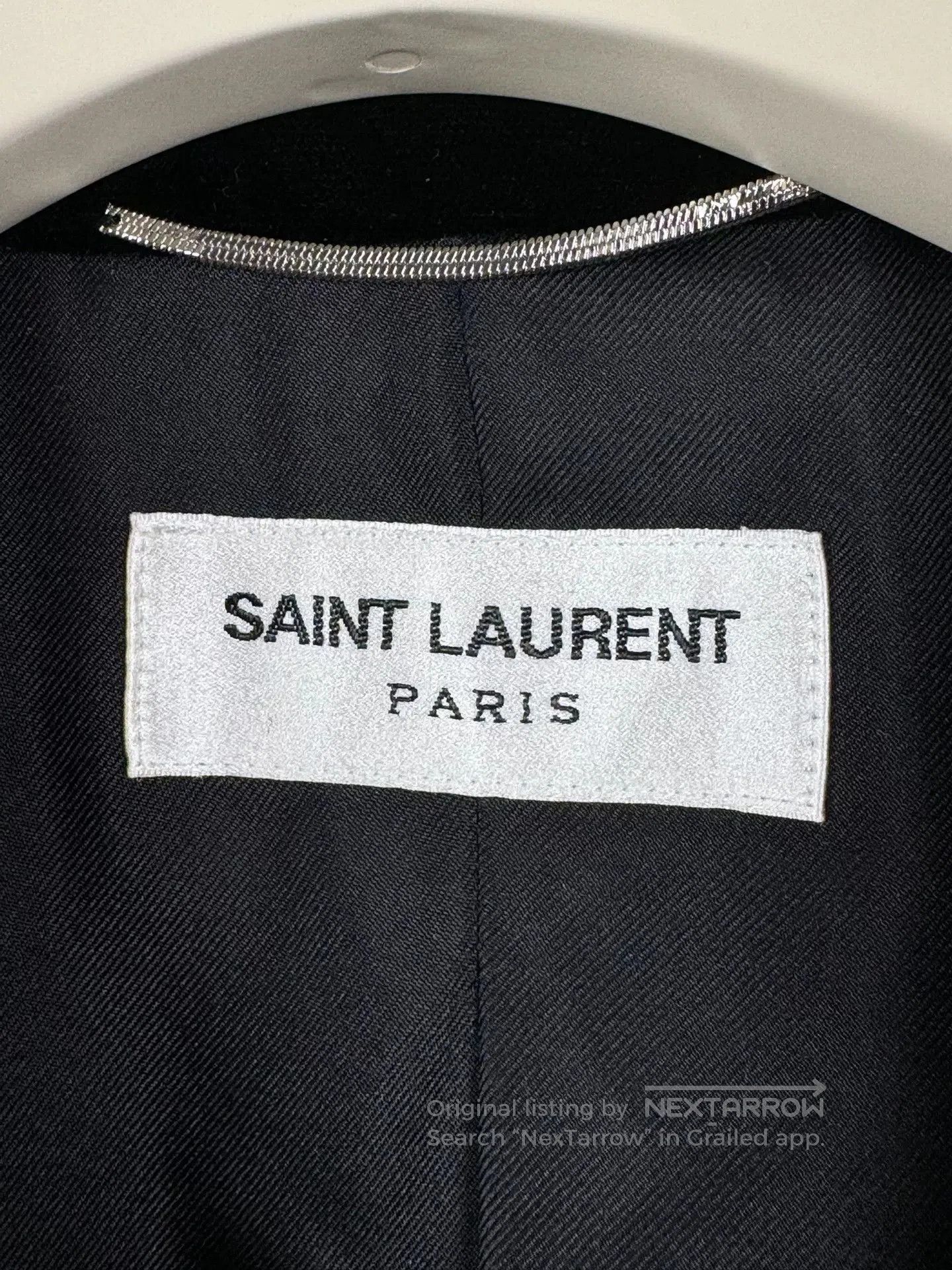 Saint Laurent Paris black velvet smoking suit from Saint Laurent. Size US M / EU 48-50 / 2 - 7 Thumbnail