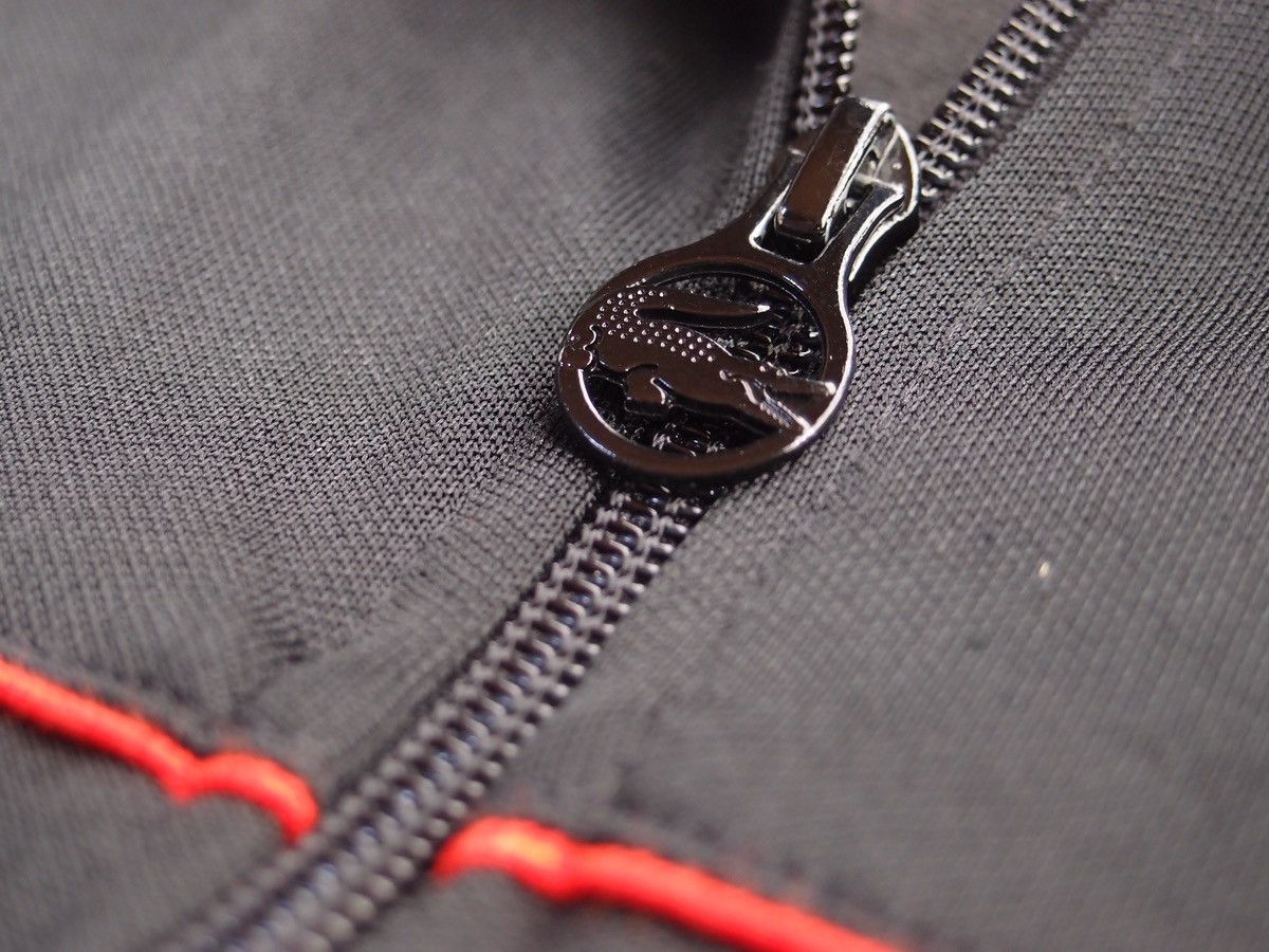 Lacoste Lacoste Sport Track Jacket Black Orange Made in France Size US L / EU 52-54 / 3 - 5 Thumbnail