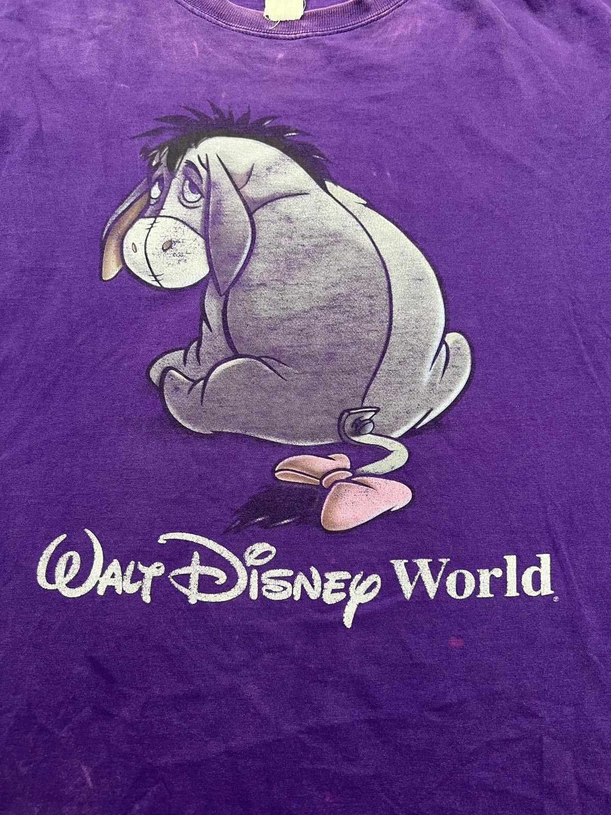 Other Vintage Walt Disney World Eeyore Purple T-Shirt Size ONE SIZE - 2 Thumbnail