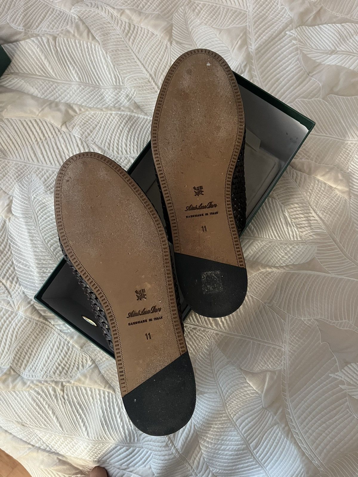 Aime Leon Dore ALD Raffia mules tobacco Size US 11 / EU 44 - 5 Thumbnail