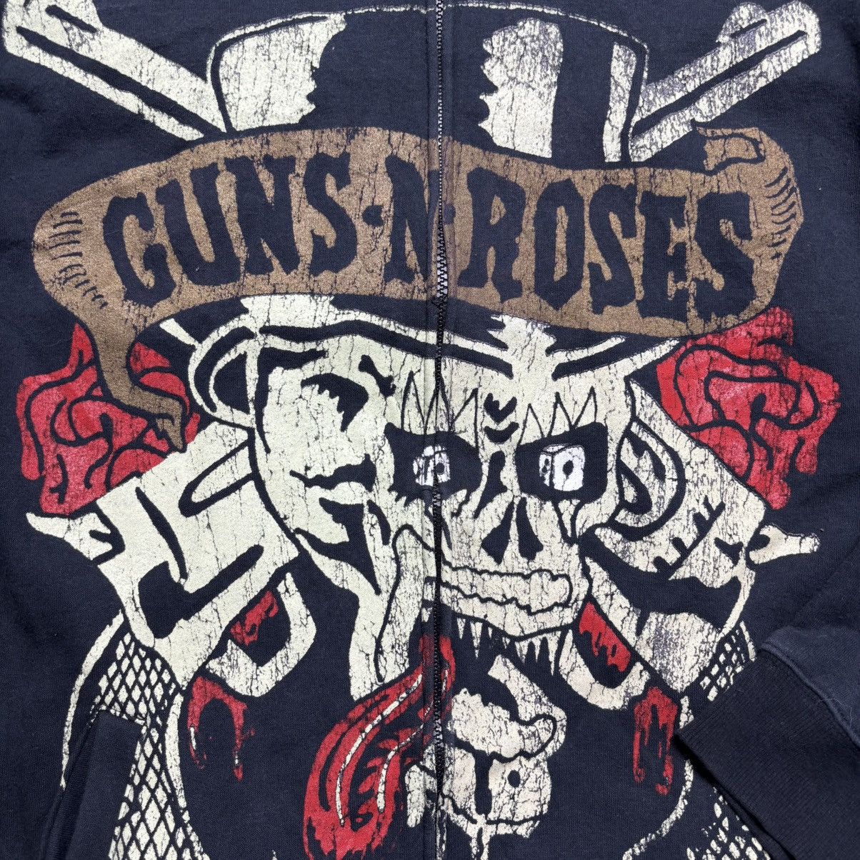 Guns N' Roses Guns N' Roses Zip Hoodie Slash Skull Graphic GTS Tag Size US L / EU 52-54 / 3 - 2 Thumbnail