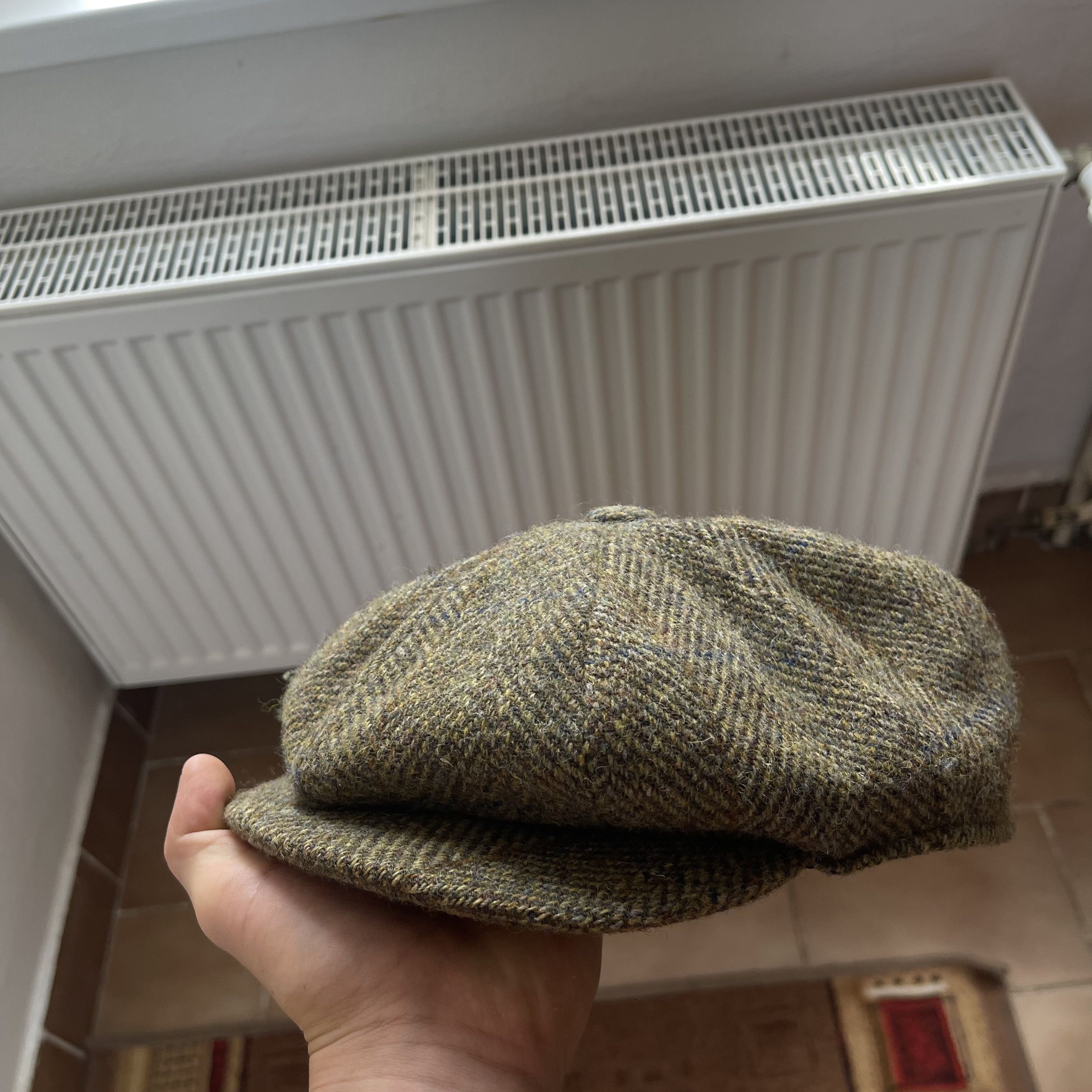 Harris Tweed × Vintage Vintage Y2K Harris Tweed Cap Streetwear Size L Size ONE SIZE - 1 Thumbnail