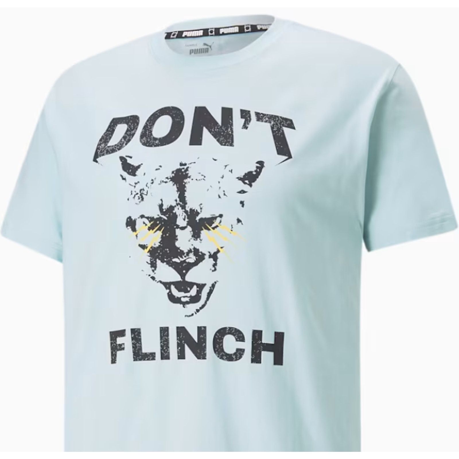 Puma Rebound Short Sleeve Print Tee Streetwear 536475-01 T-Shirt Size US M / EU 48-50 / 2 - 7 Thumbnail