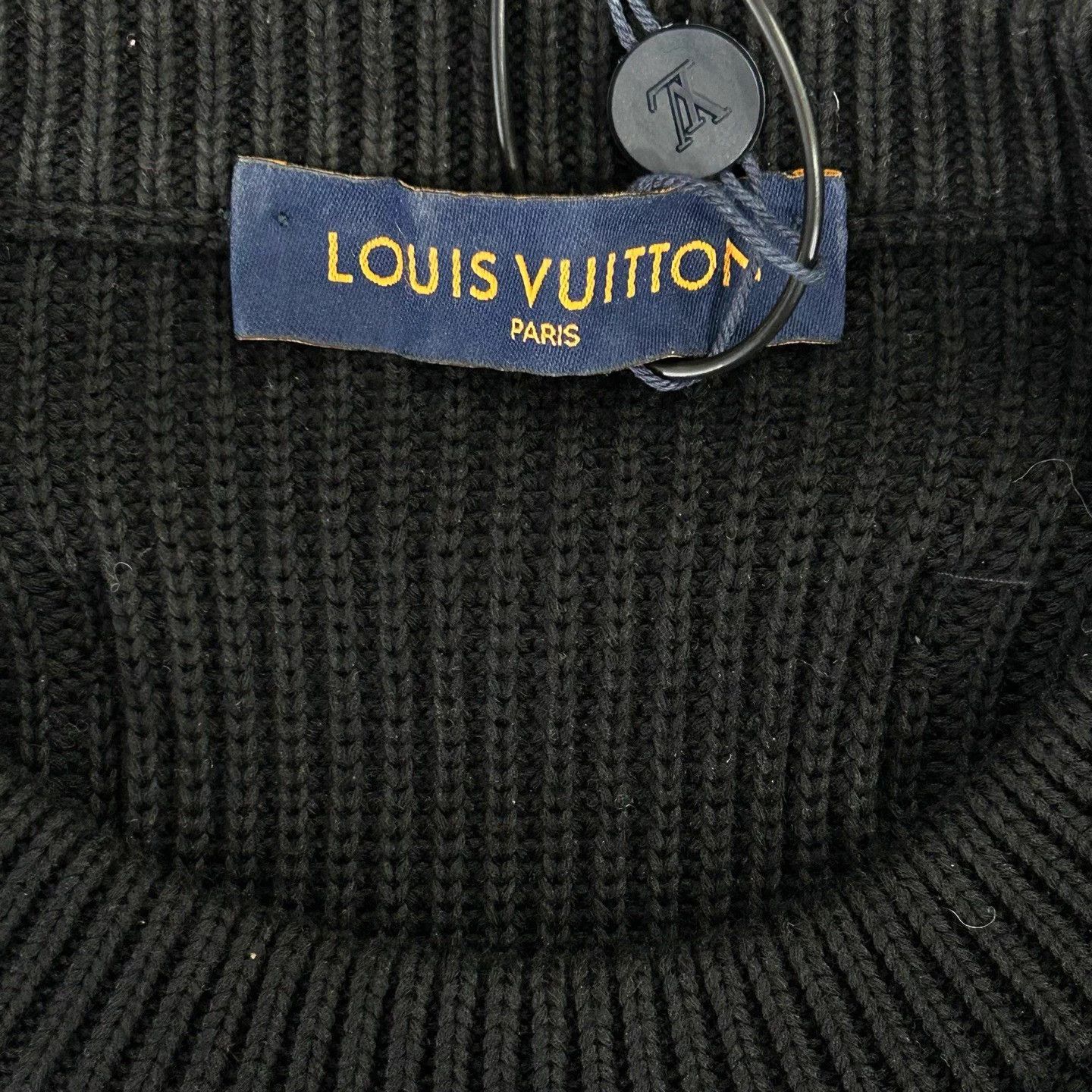 Louis Vuitton LV teddy with long-sleeve knit sweater black S Size US S / EU 44-46 / 1 - 3 Thumbnail