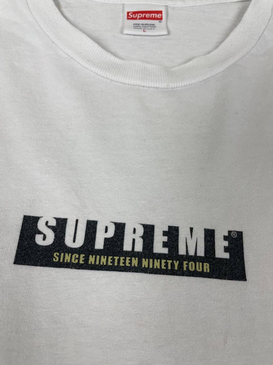 Supreme Supreme 1994 Ls Tee Long Sleeve T Shirt Size US L / EU 52-54 / 3 - 6 Thumbnail