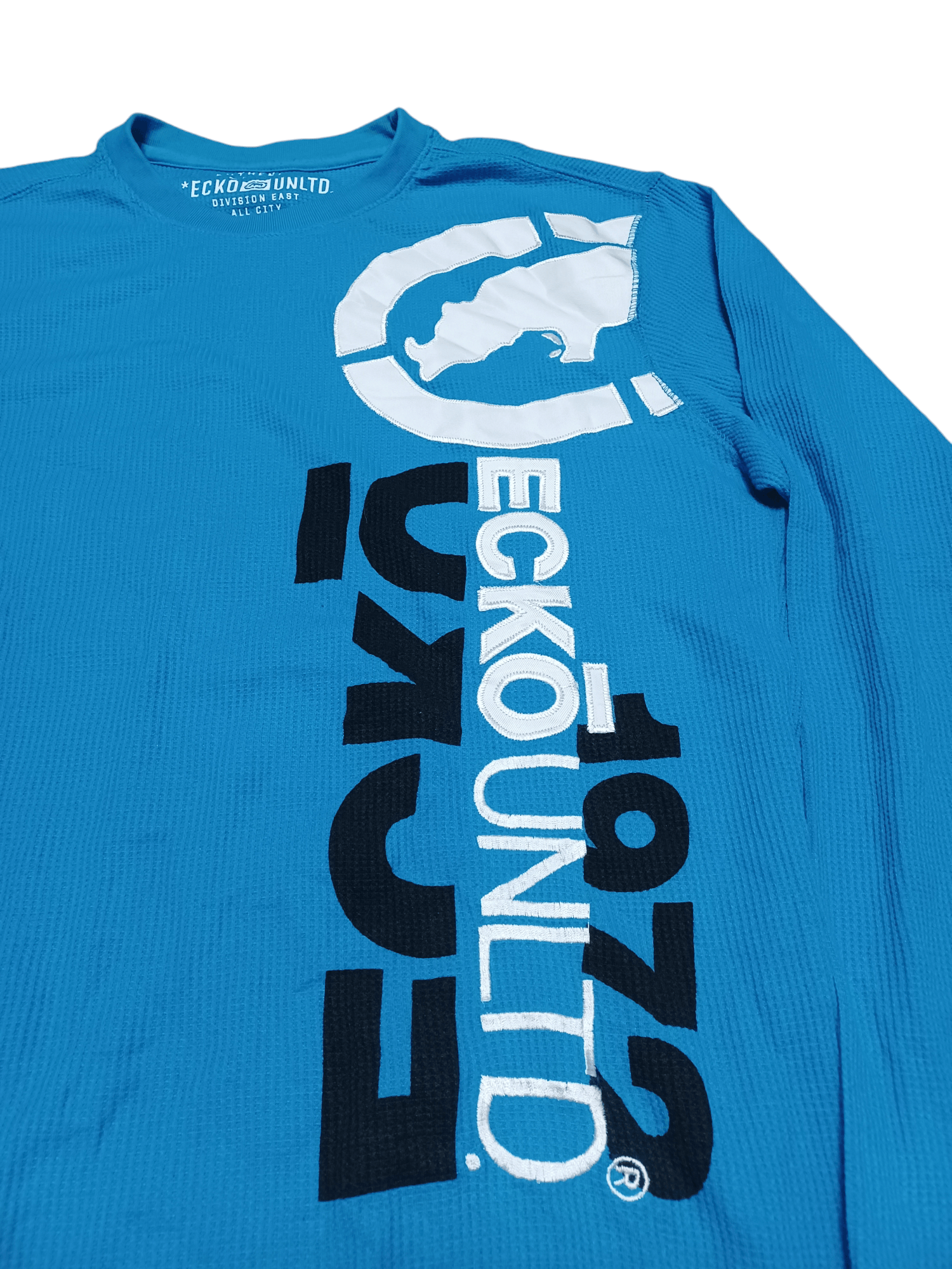 Ecko Unltd. ECKO UNLIMITED BIGLOGO EMBROIDERED SWEATSHIRT DRILL SK8 Y2K Size US L / EU 52-54 / 3 - 2 Thumbnail