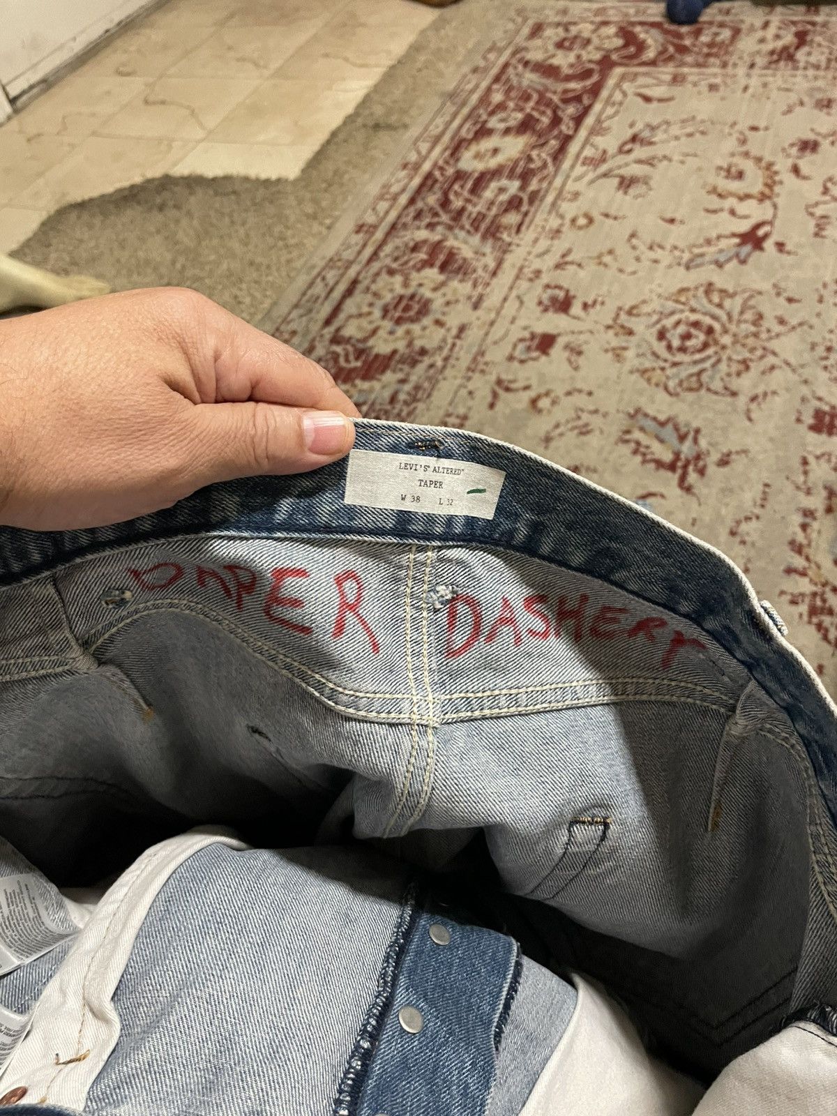 Levi's Levi’s Altered Taper x DaperDashery jeans Size US 40 / EU 56 - 8 Thumbnail