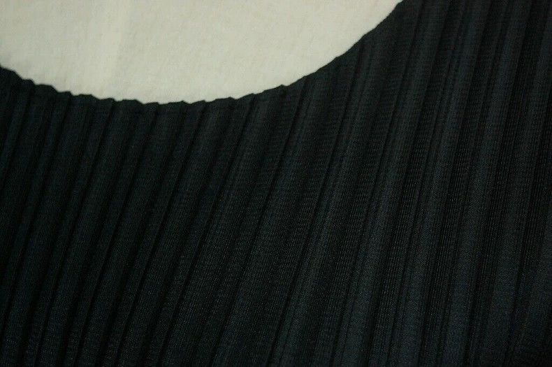 Issey Miyake issey miyake size:3 Black fly-sleeved cinched waist dress Size XXS / US 00 / IT 34 - 4 Thumbnail