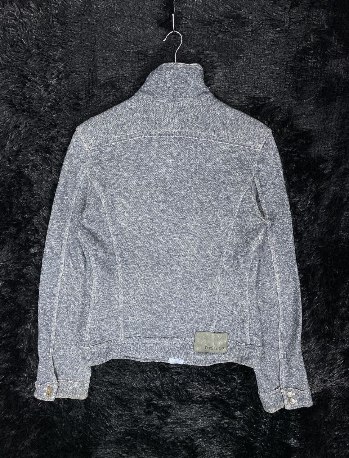 Diesel Vintage Diesel - Co Button Chambray Shirt Jacket K0125 Size US M / EU 48-50 / 2 - 6 Thumbnail