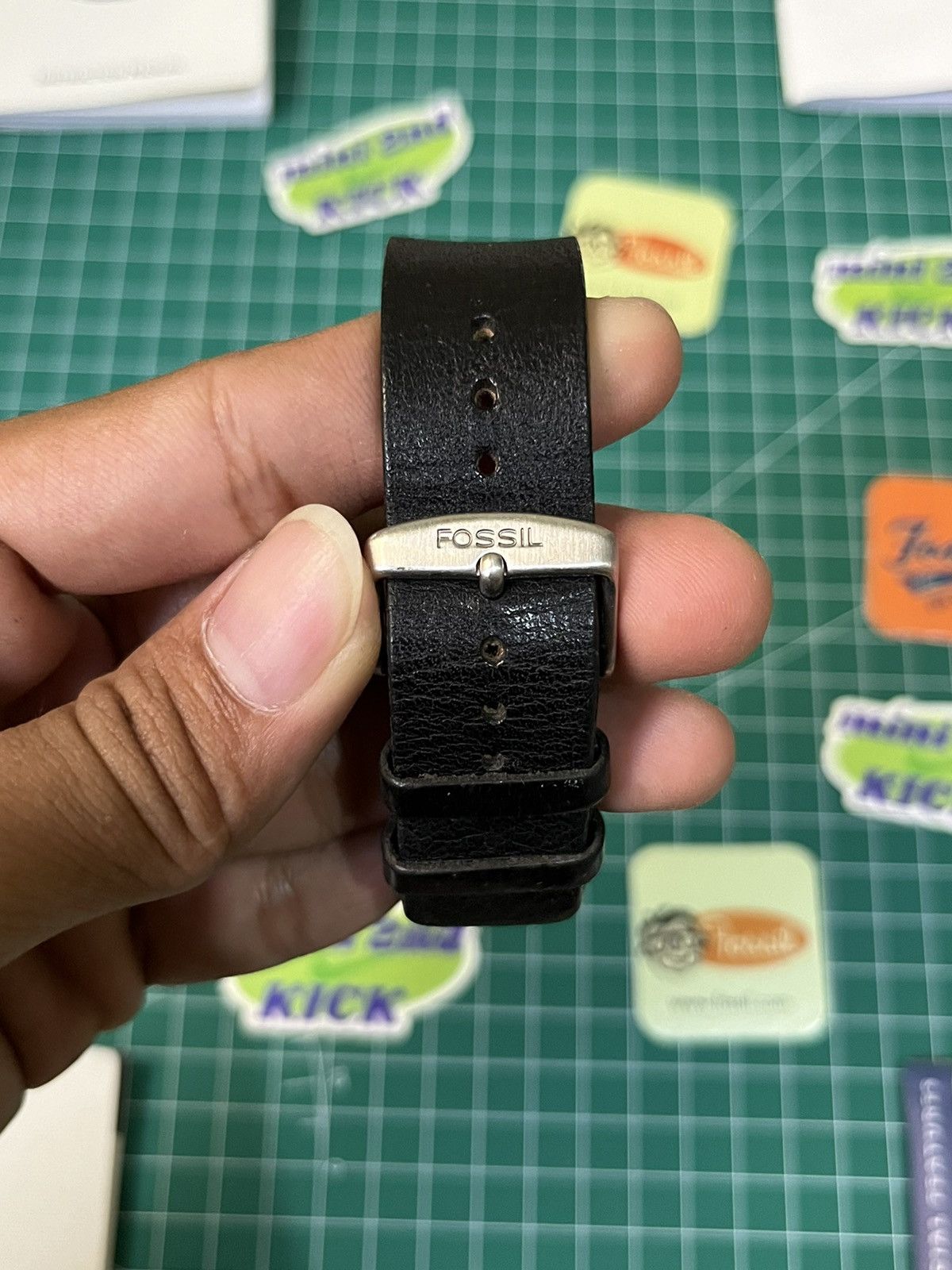 Fossil Vintage FOSSIL BIG TIC WATCH DRAGON FLAME Size ONE SIZE - 7 Thumbnail