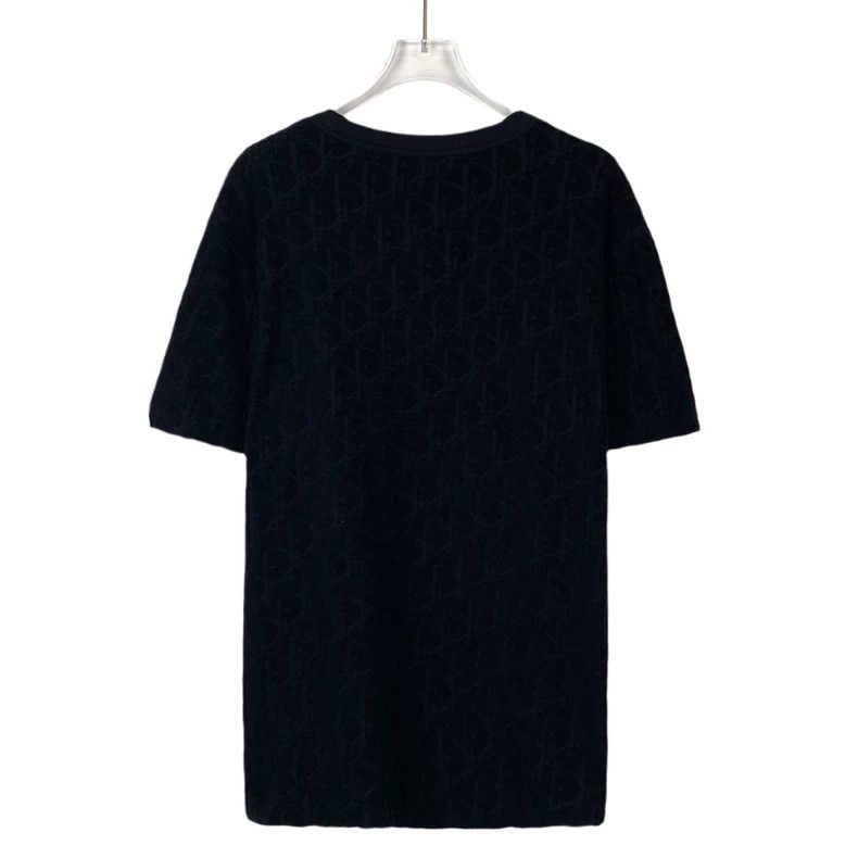Dior Dior Black logo old flower full print round neck cotton tow Size US M / EU 48-50 / 2 - 2 Thumbnail