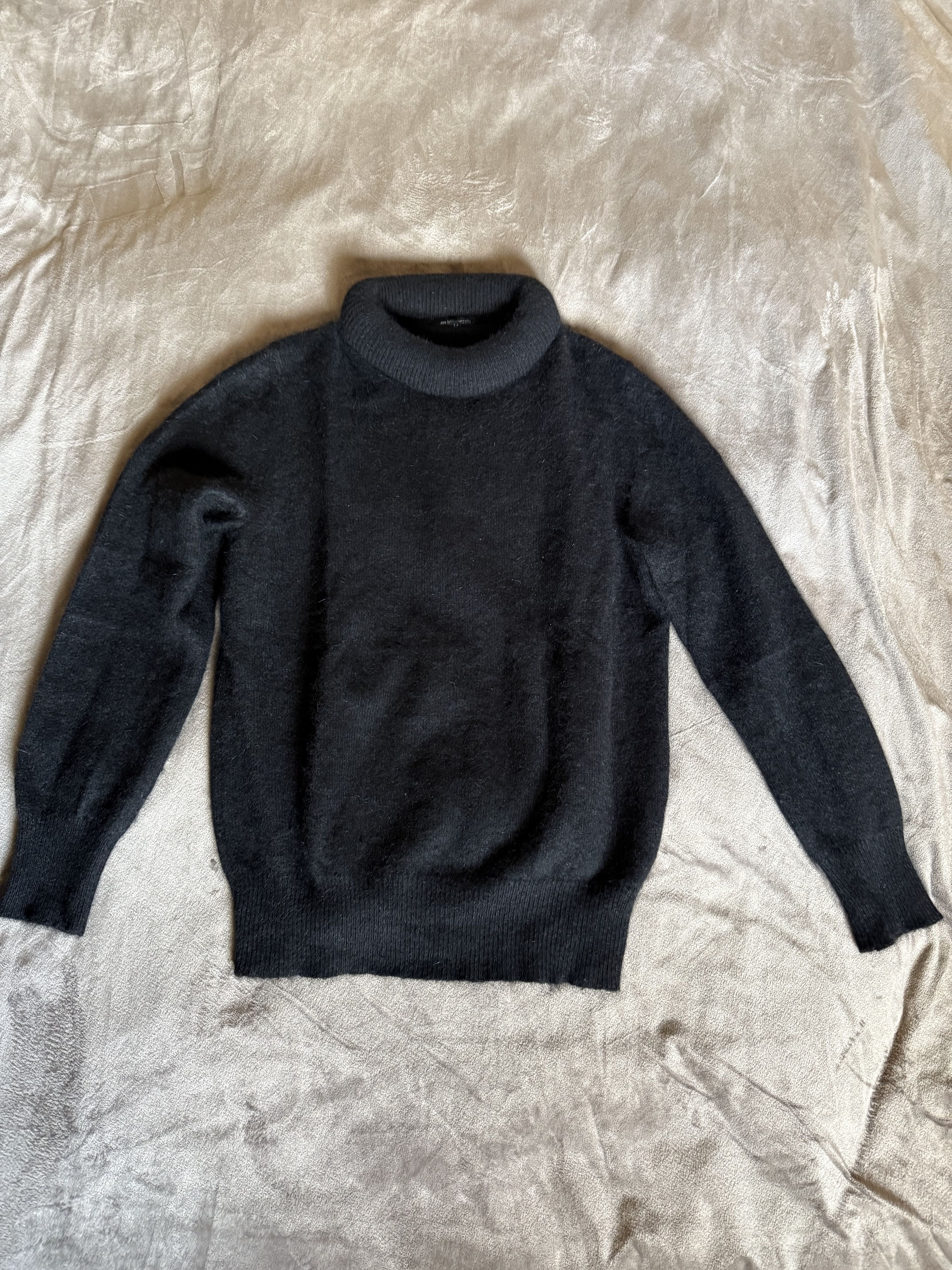 Ann Demeulemeester Angora 3D neck Sweater Size US M / EU 48-50 / 2 - 1 Thumbnail