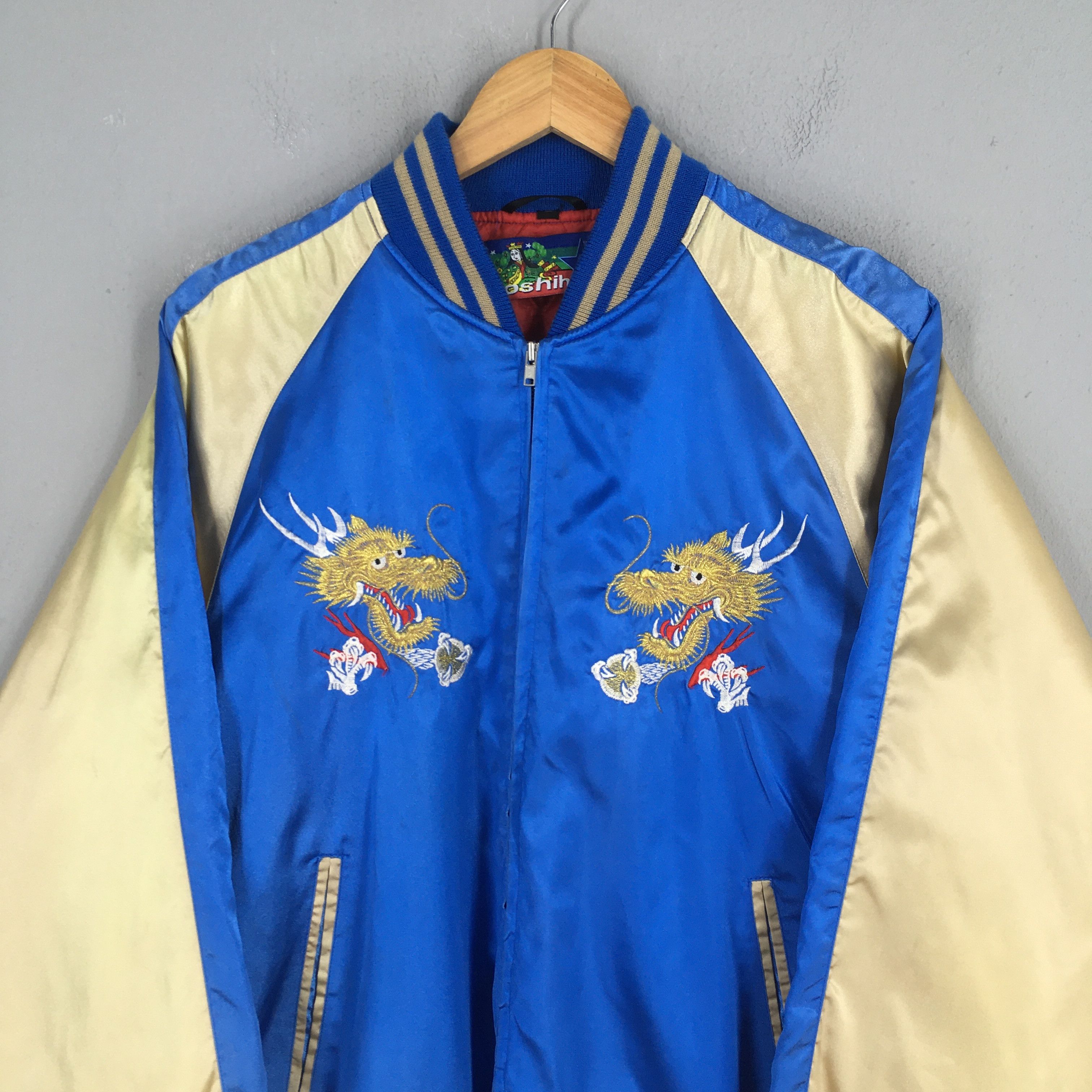 Japanese Brand Vintage 90s Hoshihime Sukajan Yokosuka Souvenir Jacket L Size US L / EU 52-54 / 3 - 2 Thumbnail
