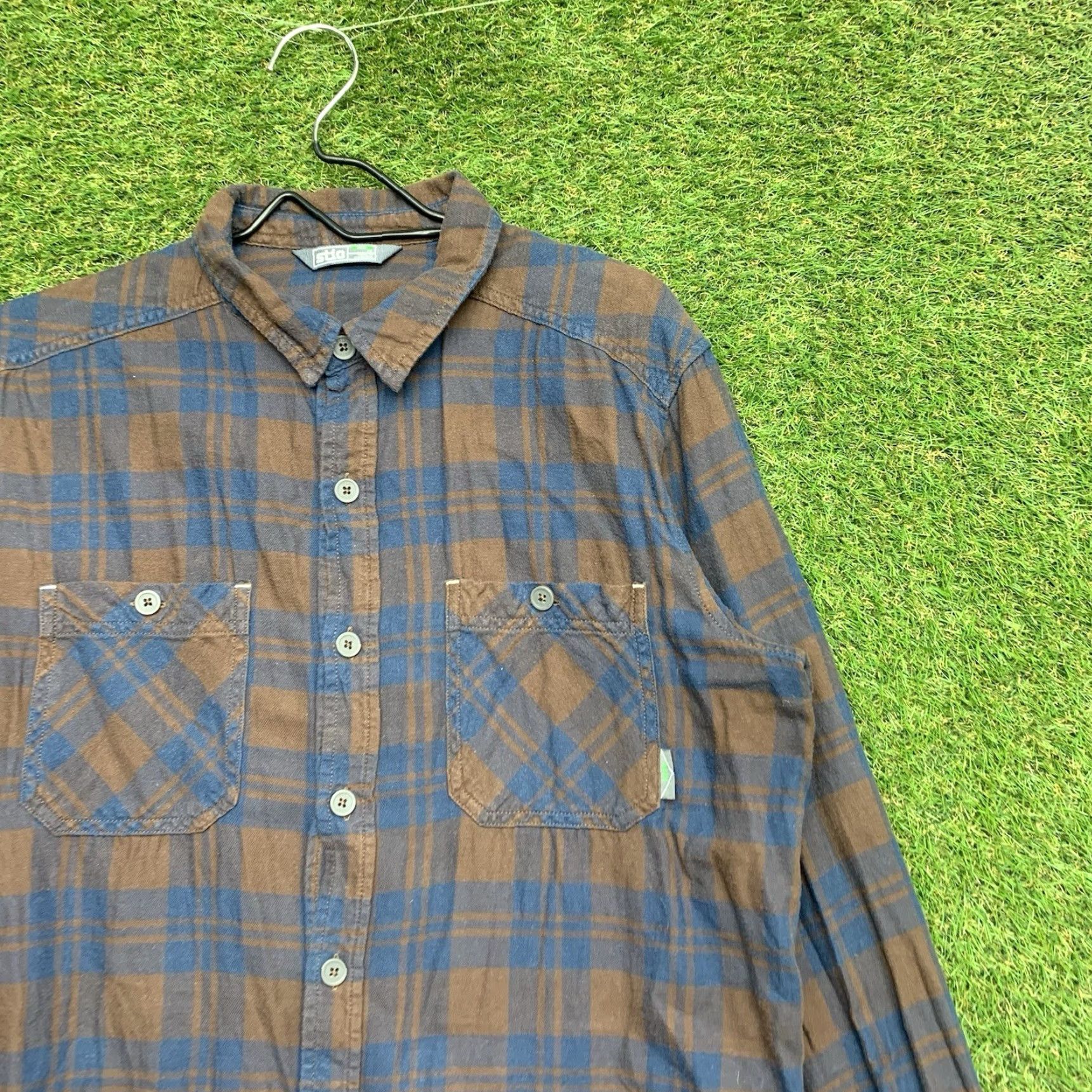 Vintage Stio Flannel Shirt Mens M Plaid Outdoors Hiking Longsleeve REI Size US M / EU 48-50 / 2 - 2 Thumbnail