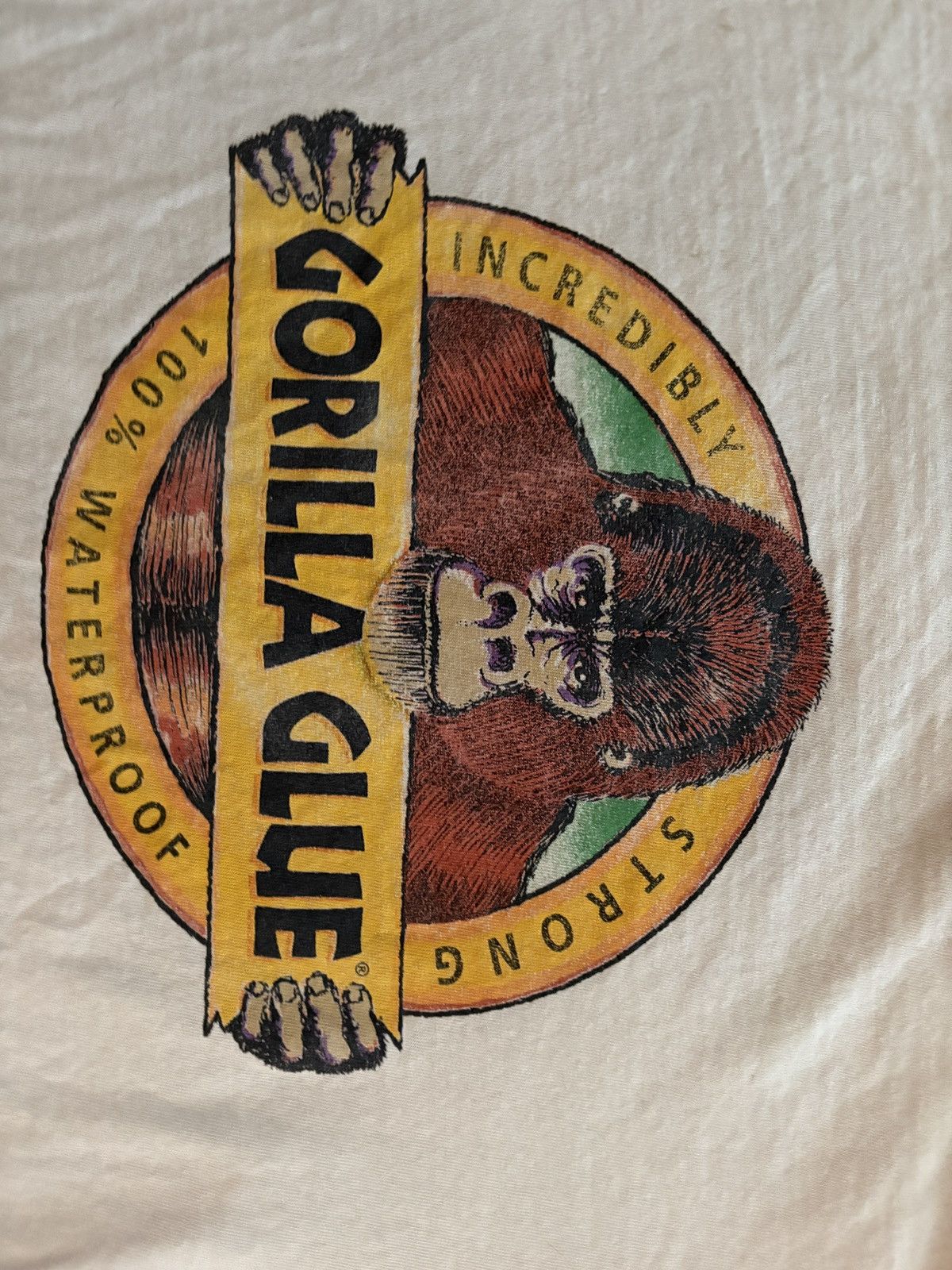 Vintage Vintage Distressed Gorilla Glue tee Size US XL / EU 56 / 4 - 5 Thumbnail