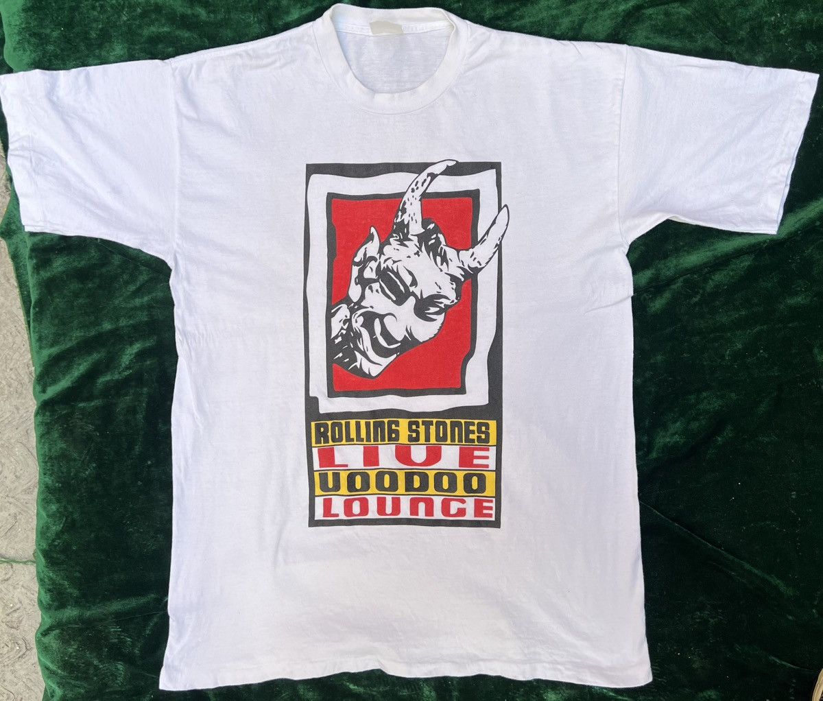 Vintage Rolling stones tshirt vintage single seam Size US XL / EU 56 / 4 - 1 Thumbnail