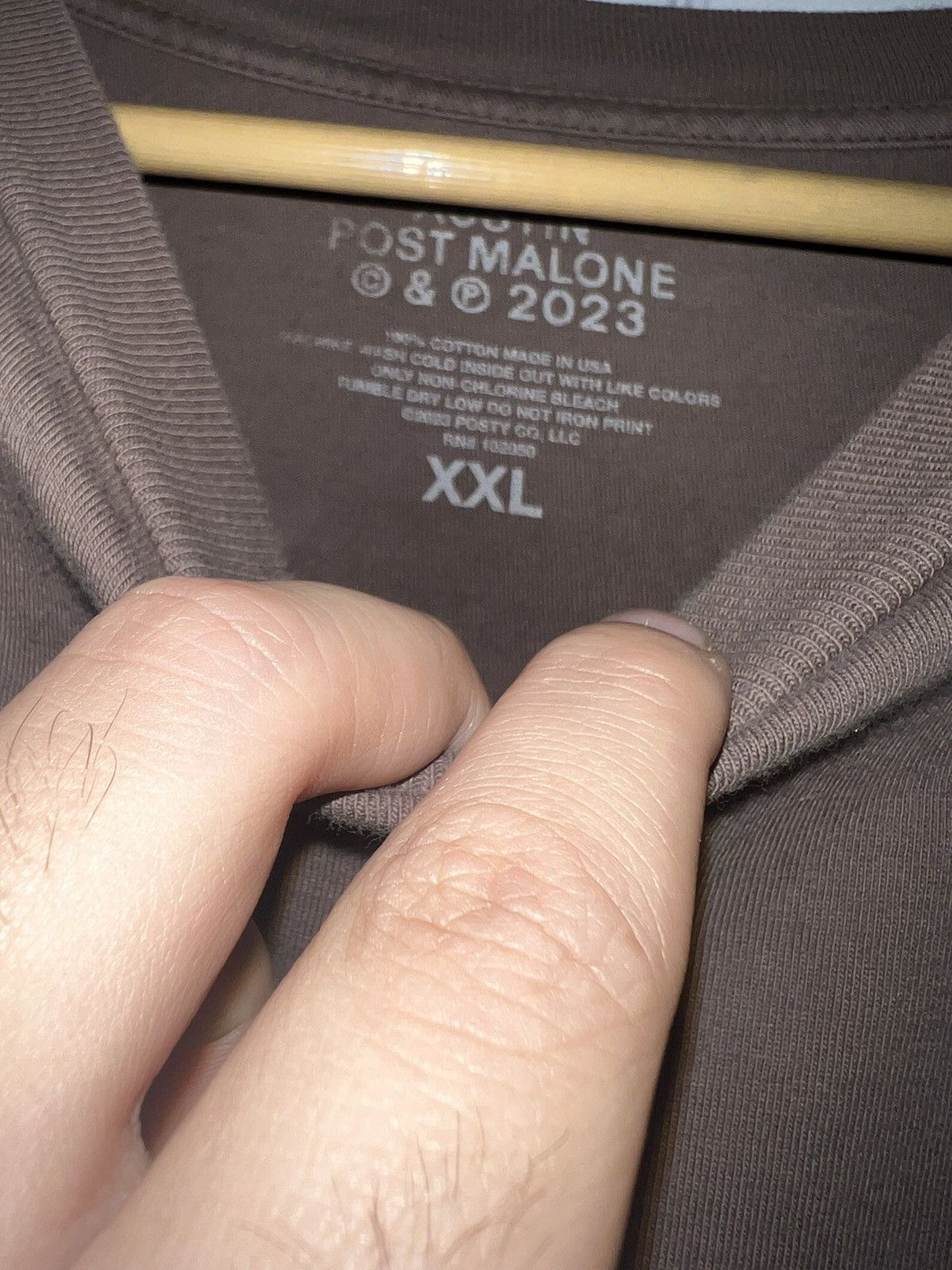 Rap Tees Post Malone Austin truck tee Size US XXL / EU 58 / 5 - 6 Thumbnail