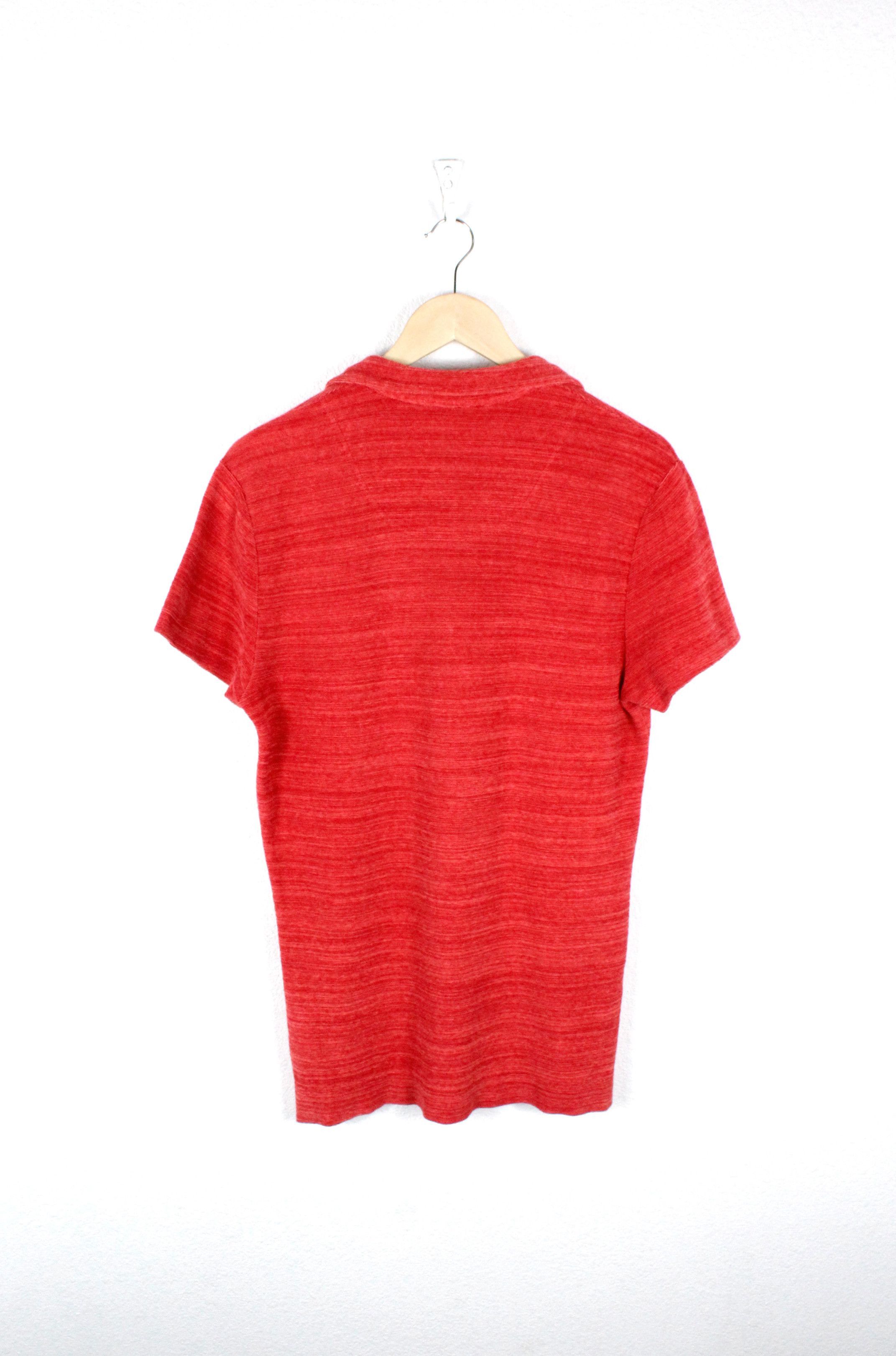 Life's a Beach × Orlebar Brown Orlebar Brown Red Terry Towelling Resort Polo Shirt S 46 Size US S / EU 44-46 / 1 - 4 Thumbnail