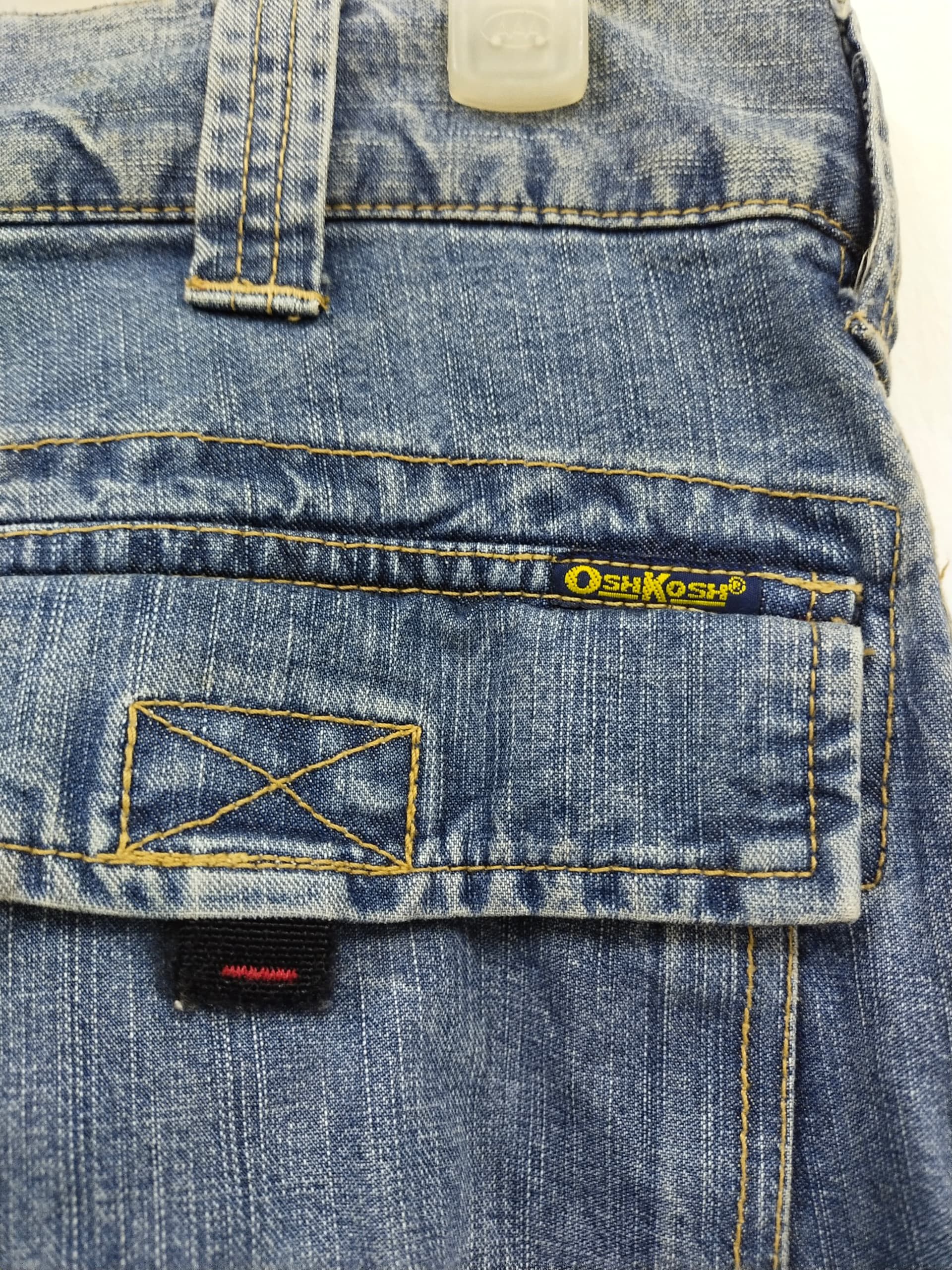 Hysteric Glamour Baggy Jeans OshKosh Multi Pocket nice design Size US 33 - 8 Thumbnail