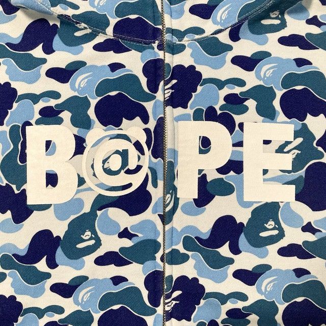Bape BAPE × Medicom Toy BE@R full zip hoodie ABC camo blue APE Size US L / EU 52-54 / 3 - 2 Thumbnail