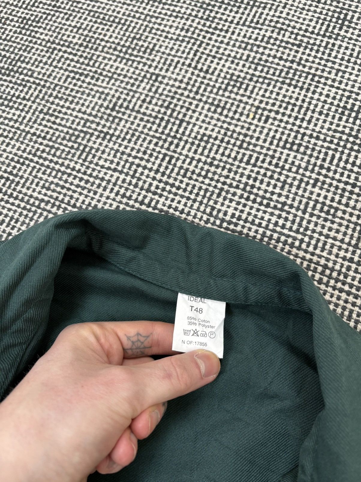 Le Laboureur 80s L’ideal French chore coat jacket green Size US M / EU 48-50 / 2 - 3 Thumbnail