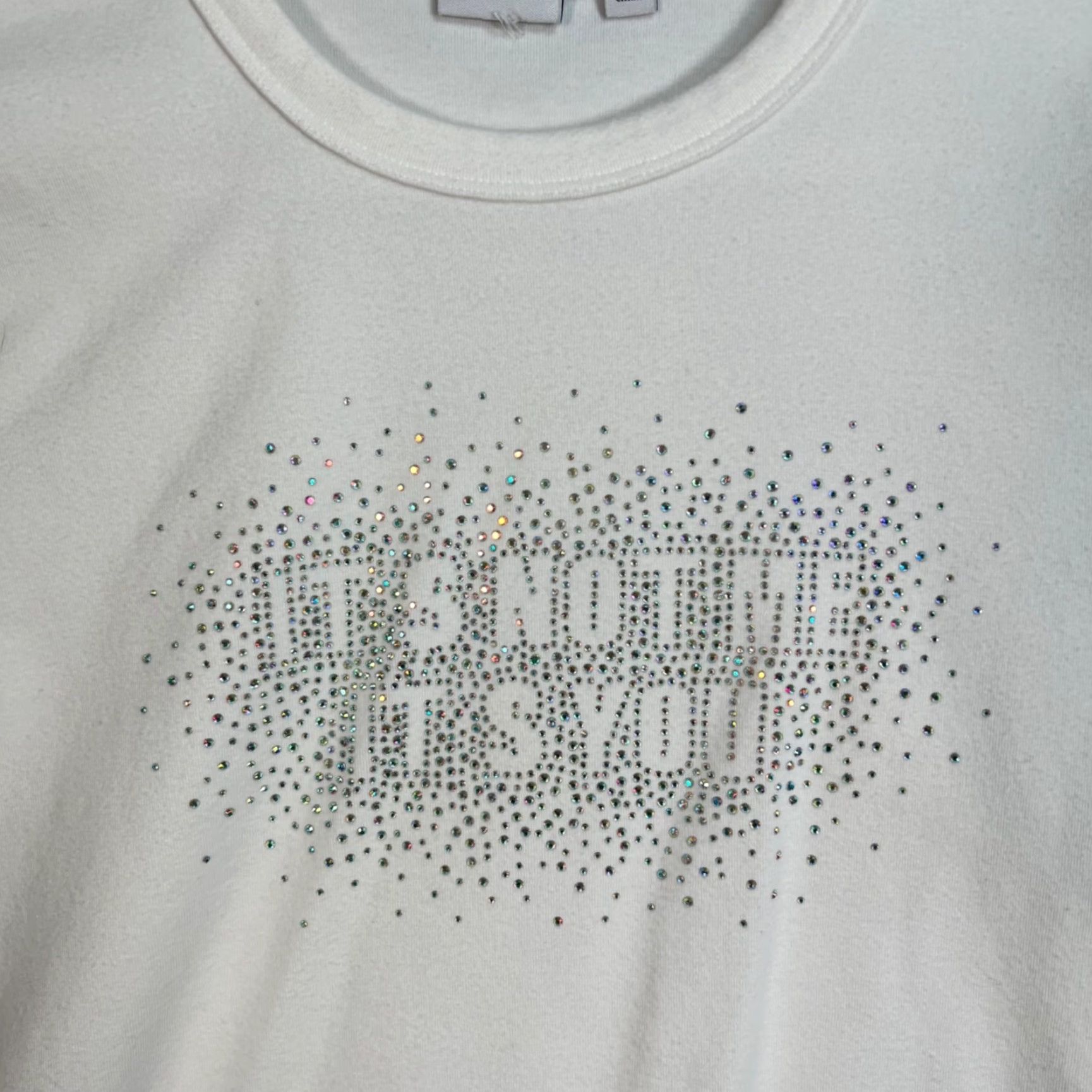 Vintage VINTAGE Sun-Deh Artizia Womens T-Shirt Medium Rhinestone Its Not Me Its You Size M / US 6-8 / IT 42-44 - 5 Thumbnail