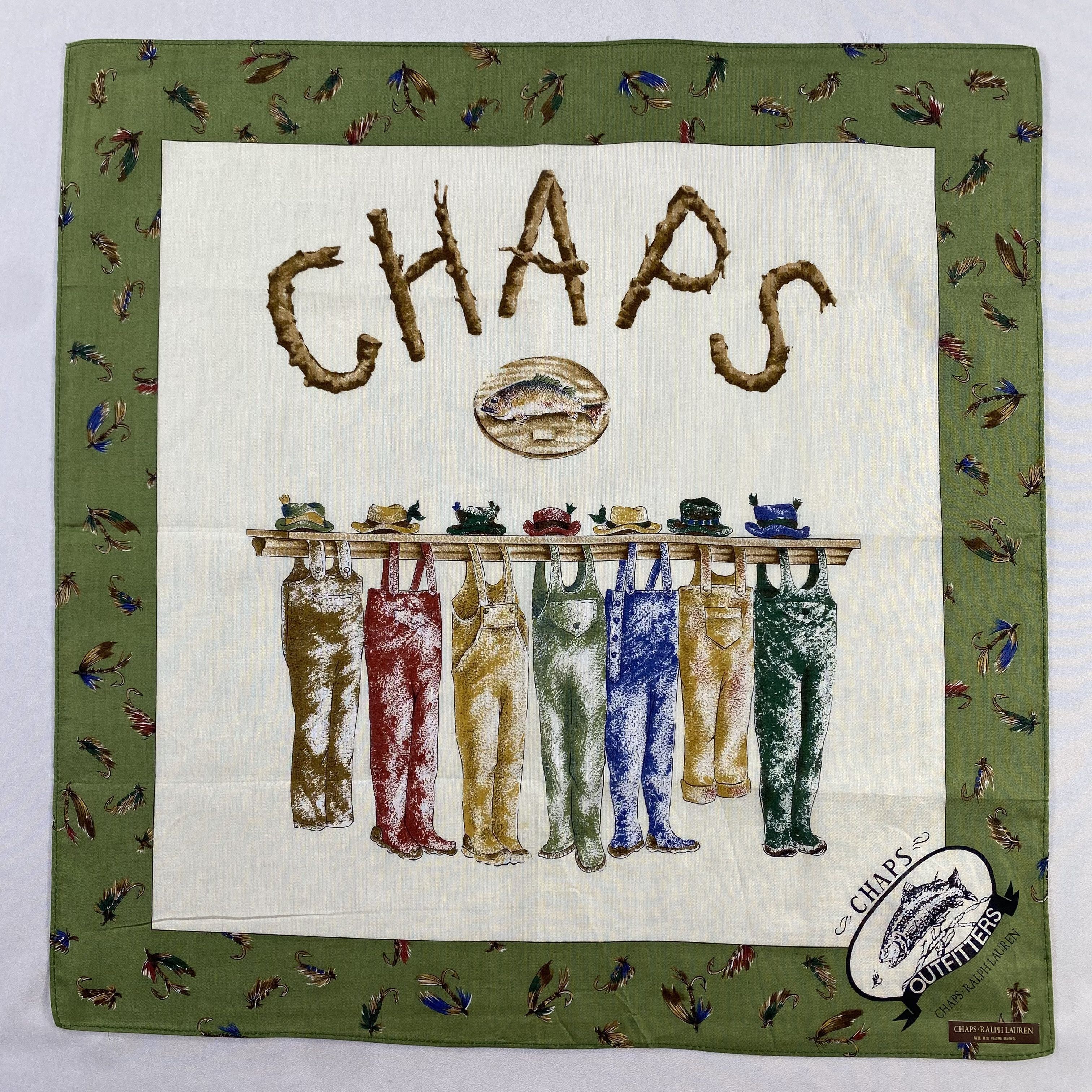 Chaps Ralph Lauren Chaps Ralph Lauren Bandana/ Handkerchief / Neckerchief-P1572 Size ONE SIZE - 1 Thumbnail