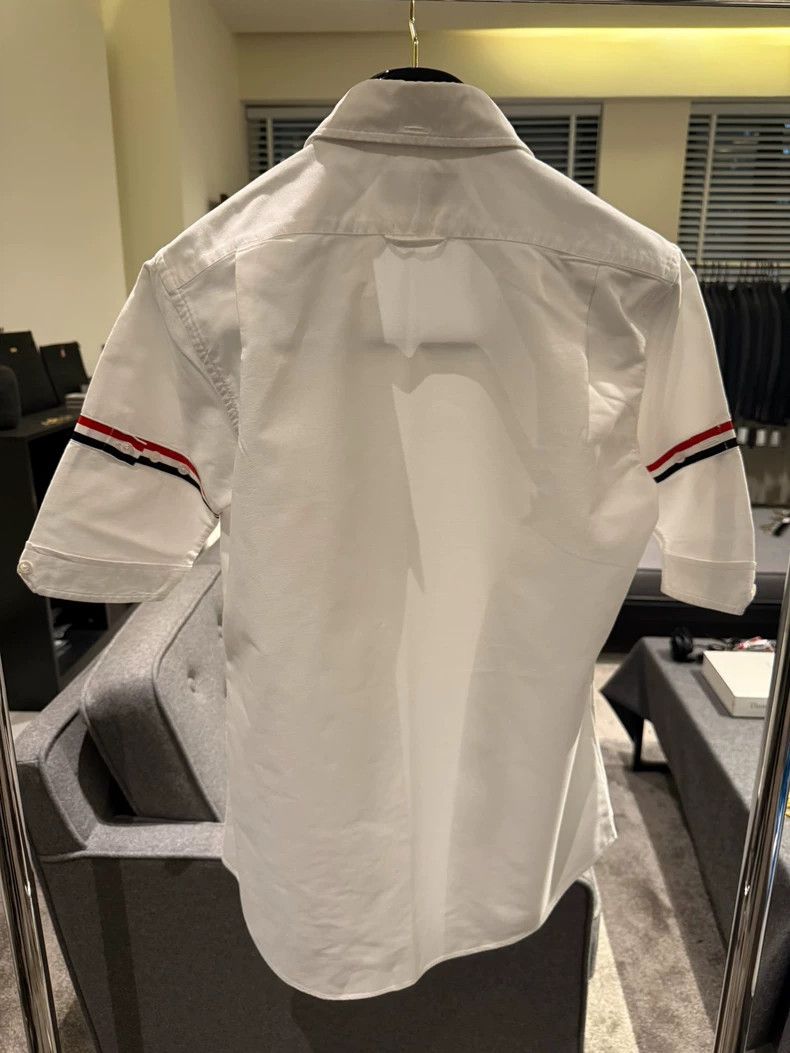 Thom Browne Thom Browne size2 Classic two-sleeved shirt Size US M / EU 48-50 / 2 - 2 Thumbnail