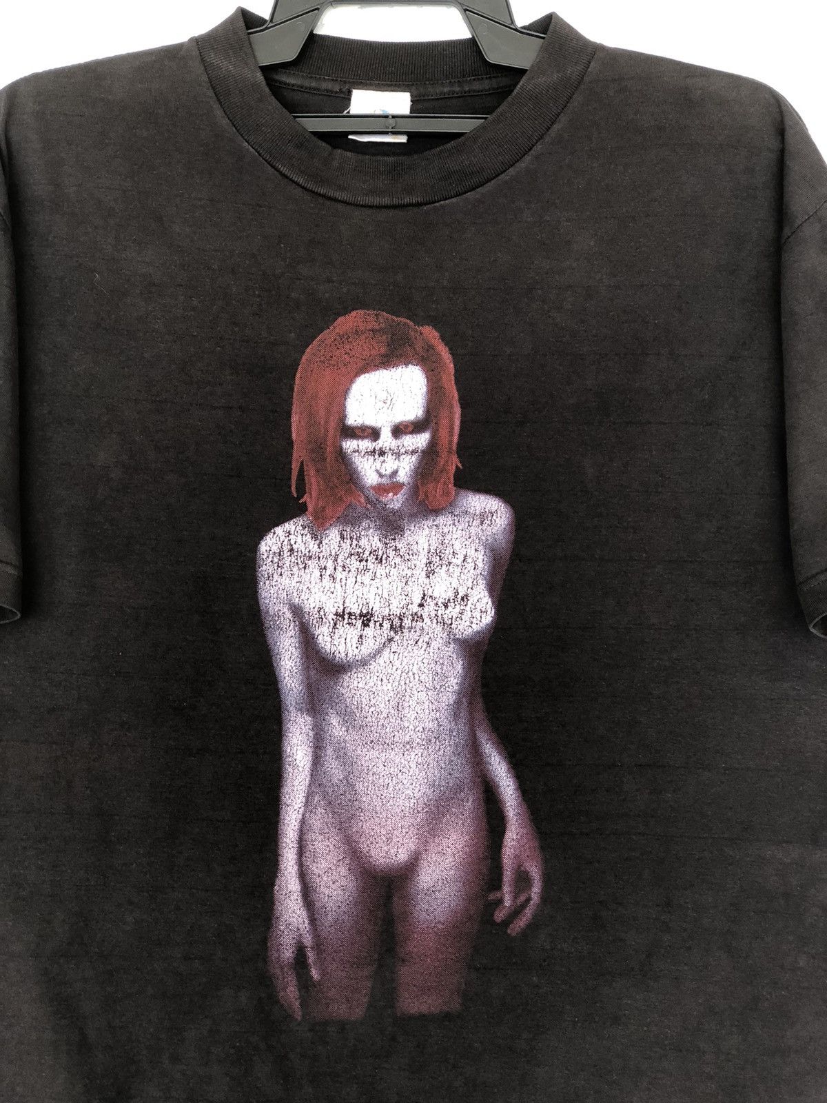 Marilyn Manson Vintage 90s Marilyn Manson Mechanical Animal Size US L / EU 52-54 / 3 - 1 Thumbnail