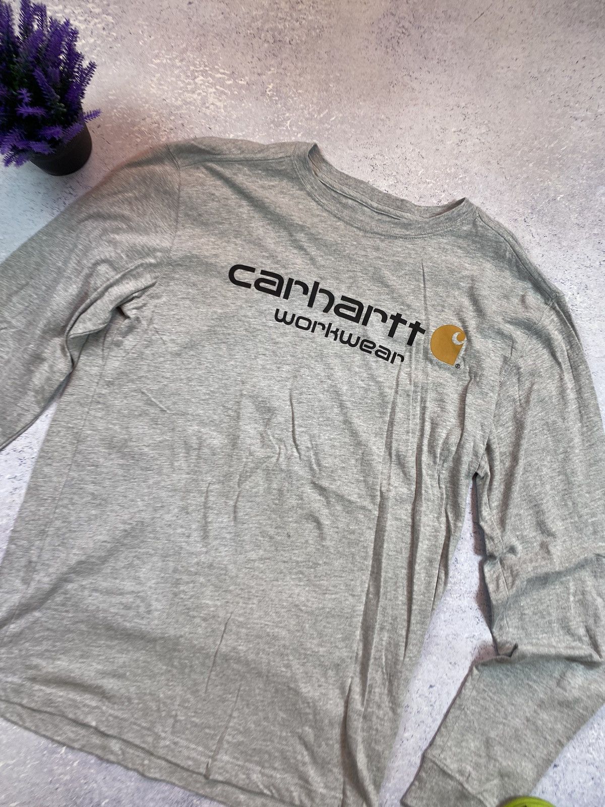 Carhartt × Carhartt Wip Carhartt WIP Workwear Sweatshirt with big logo Size US M / EU 48-50 / 2 - 5 Thumbnail