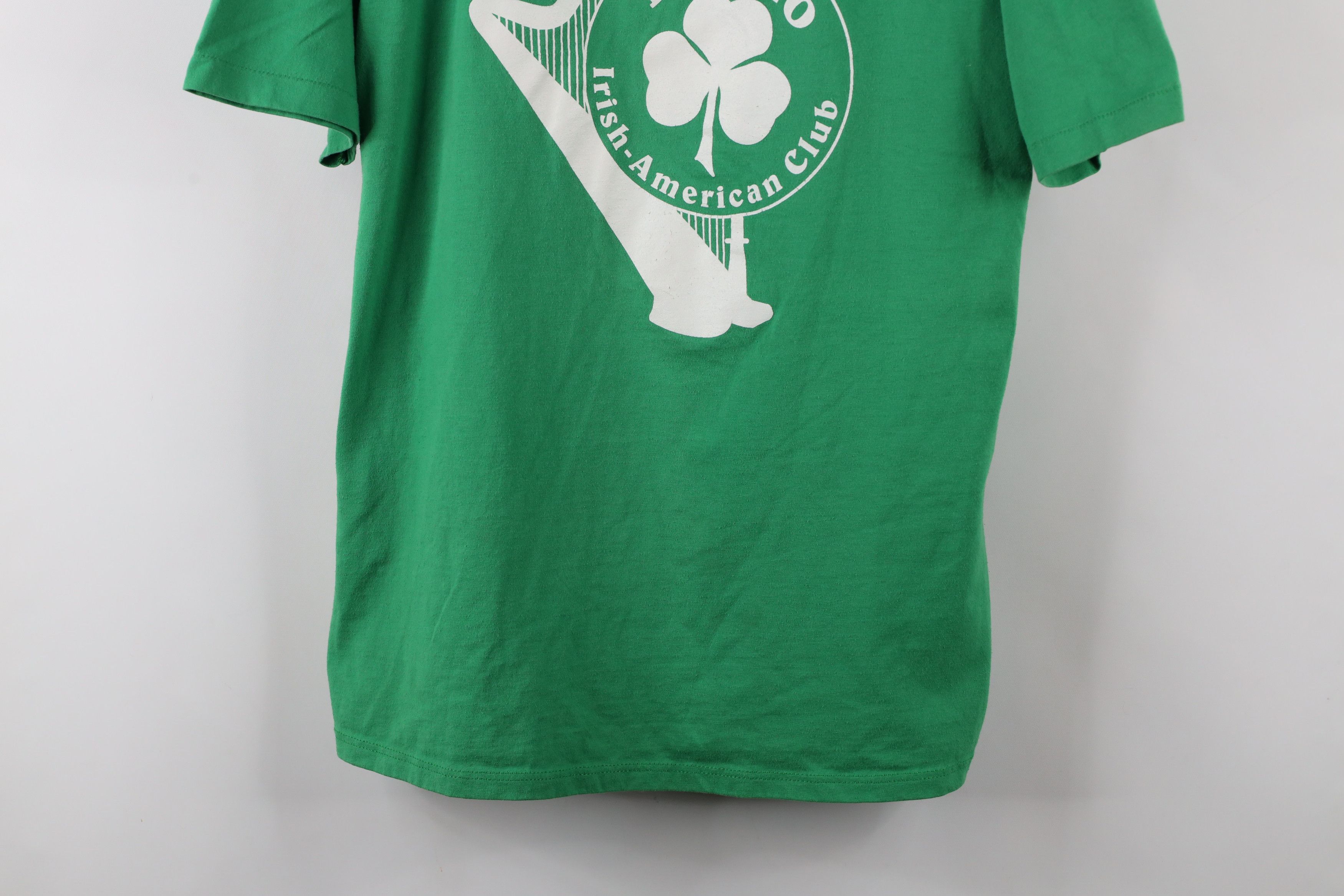 Vintage Vintage 90s Irish American Club Short Sleeve T-Shirt USA Size US XL / EU 56 / 4 - 3 Thumbnail