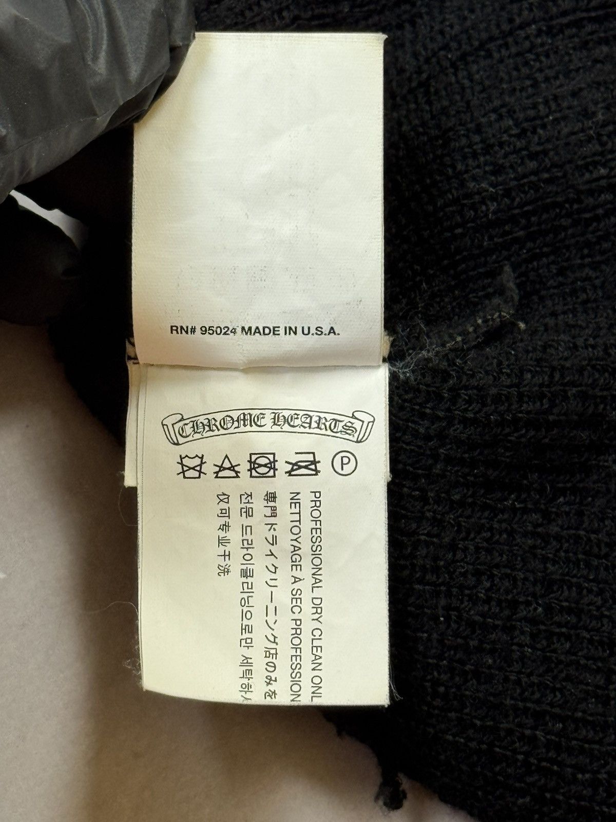 Chrome Hearts Vintage Chrome Hearts CH Logo Woolen Beanie Size ONE SIZE - 11 Thumbnail