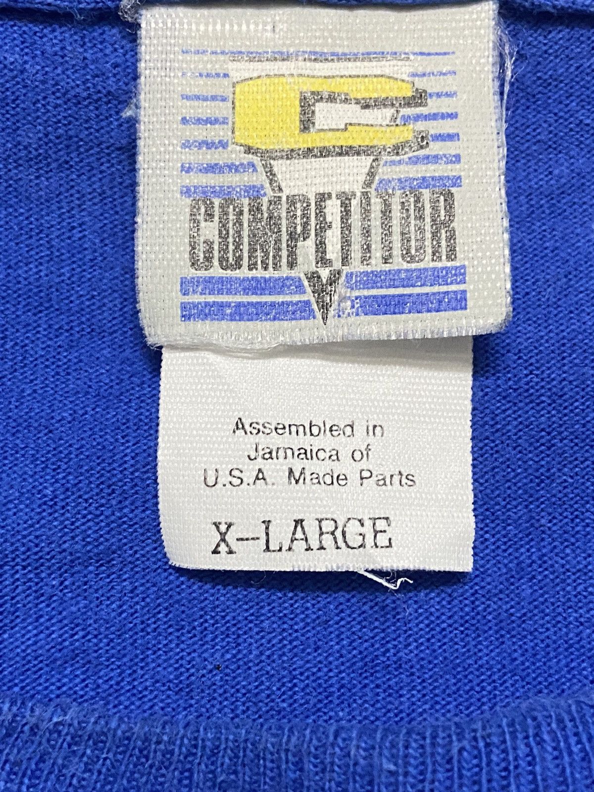 NFL × Vintage Vintage 90s Los Angeles Rams Single Stitch Tshirt Size US XL / EU 56 / 4 - 3 Thumbnail