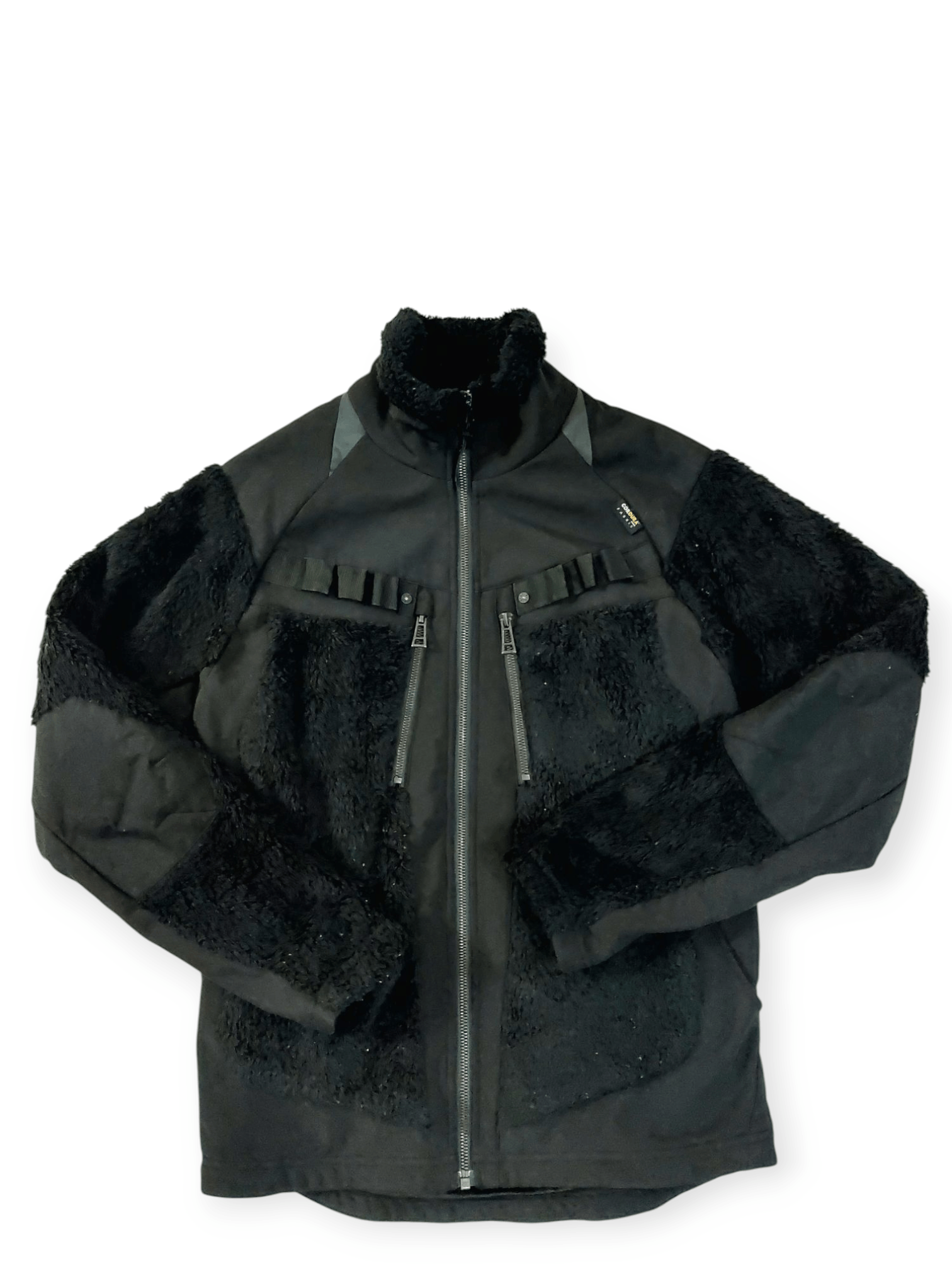 Designer Fieldcore Black Sherpa Fleece Cordura Fabrics Jacket Size US M / EU 48-50 / 2 - 7 Thumbnail